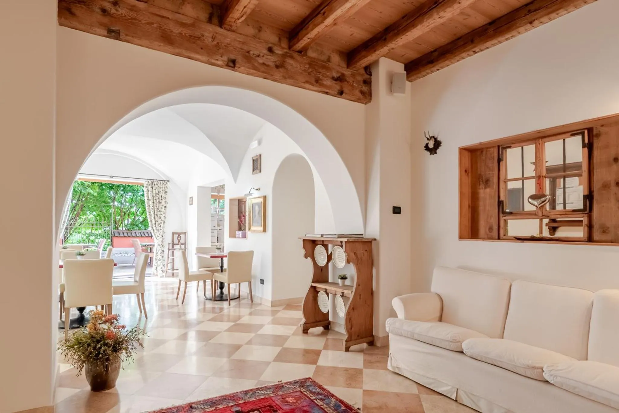 Lobby or reception in Hotel Relais Vecchio Maso
