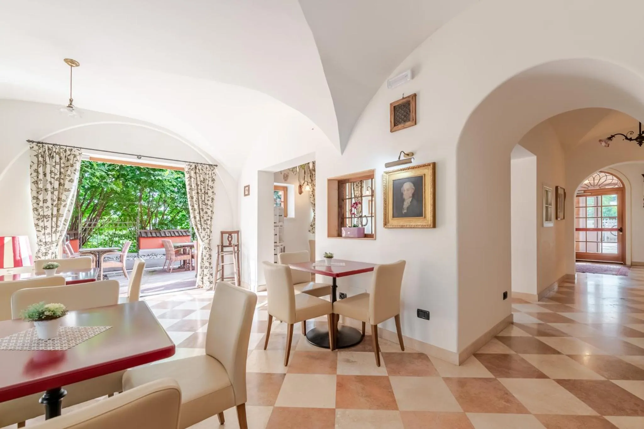 Lobby or reception in Hotel Relais Vecchio Maso