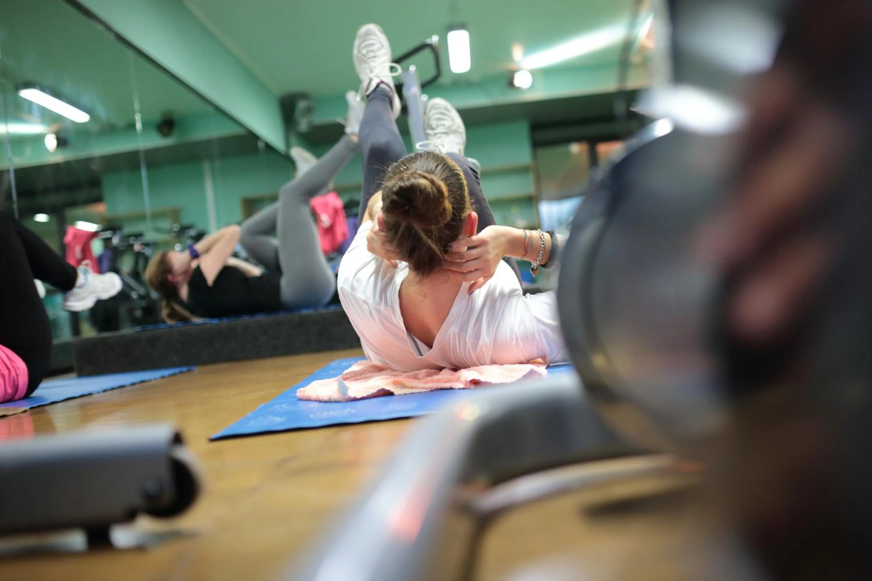 Fitness centre/facilities in Green Sporting Club Hotel