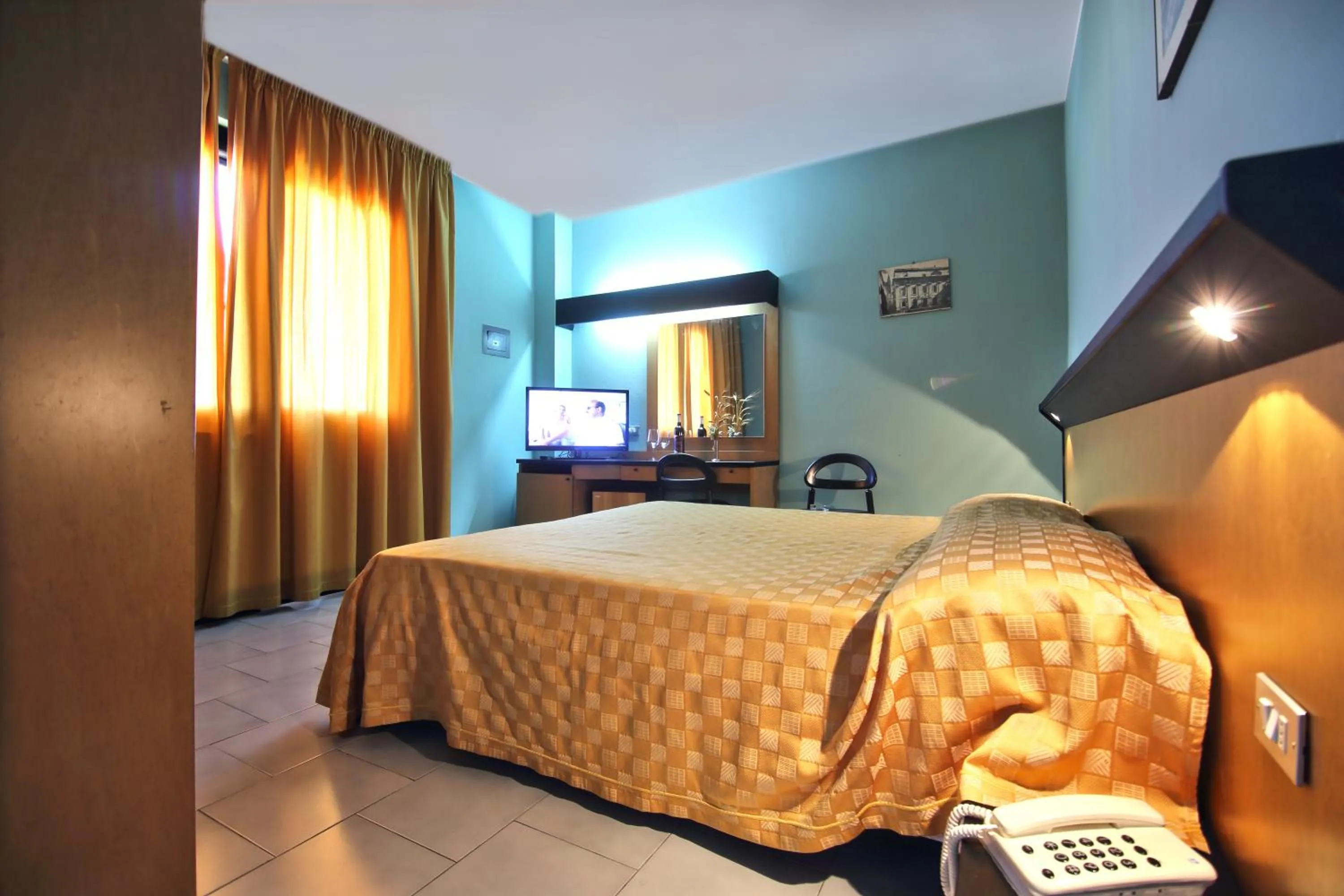 TV and multimedia, Bed in Green Sporting Club Hotel