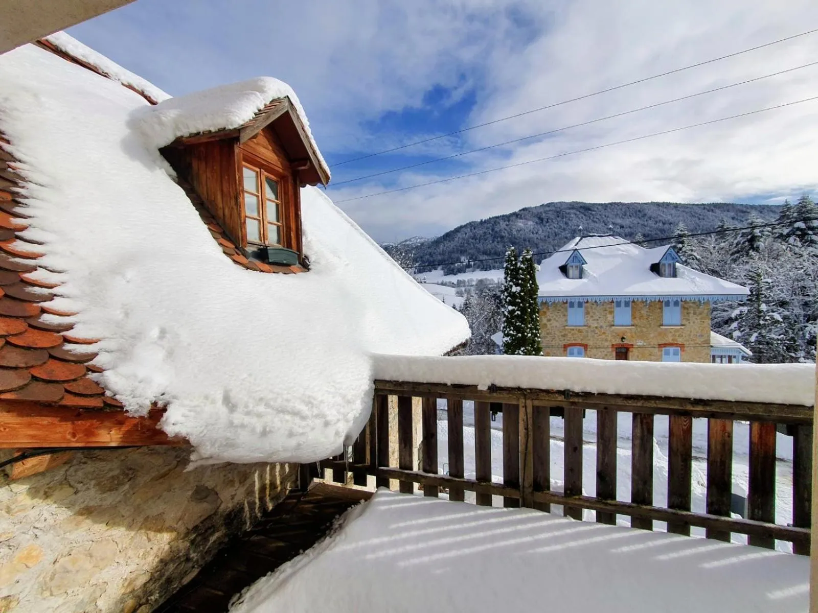 Winter in Le Valombré