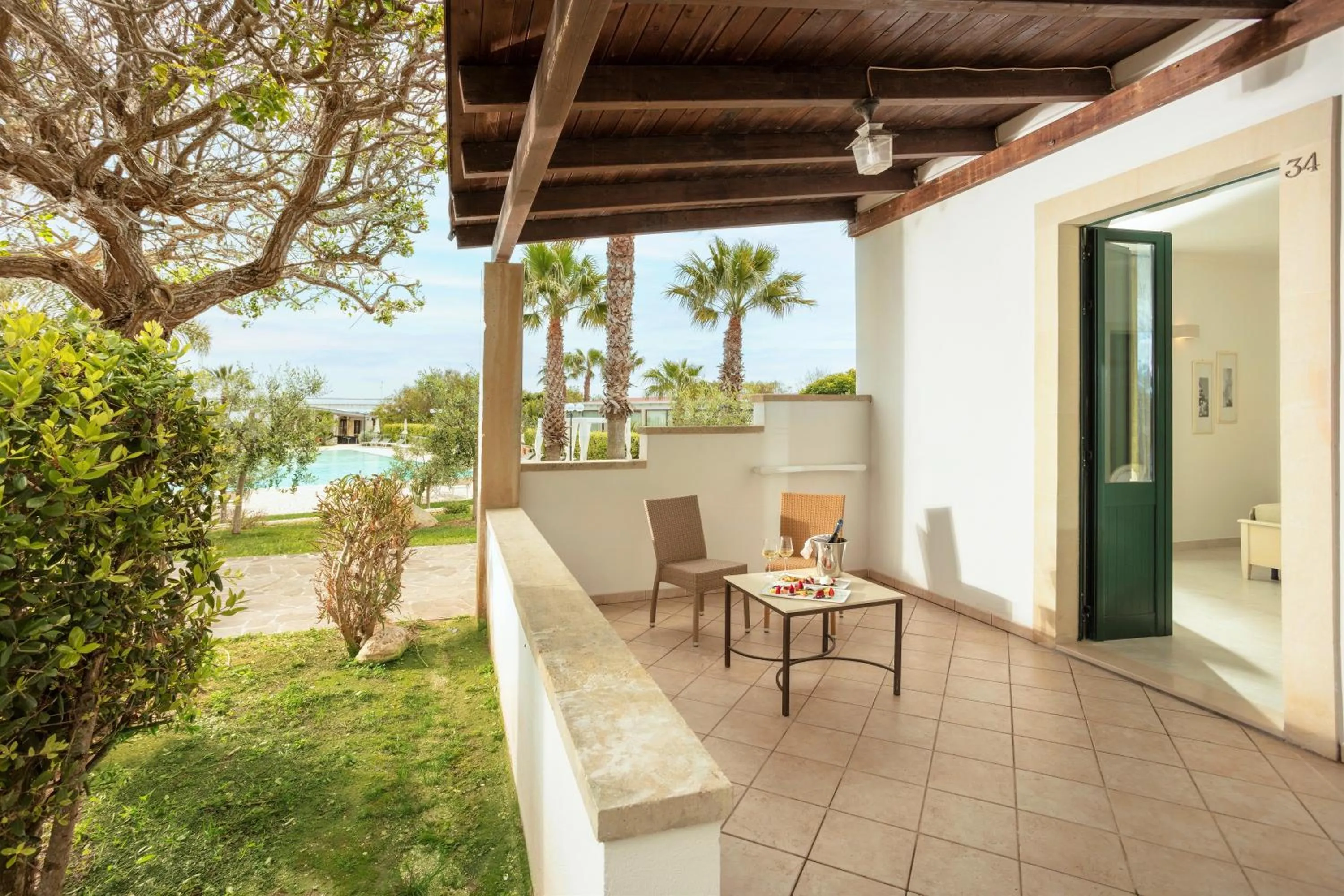 Patio in Borgo Mulino a Vento - Resort