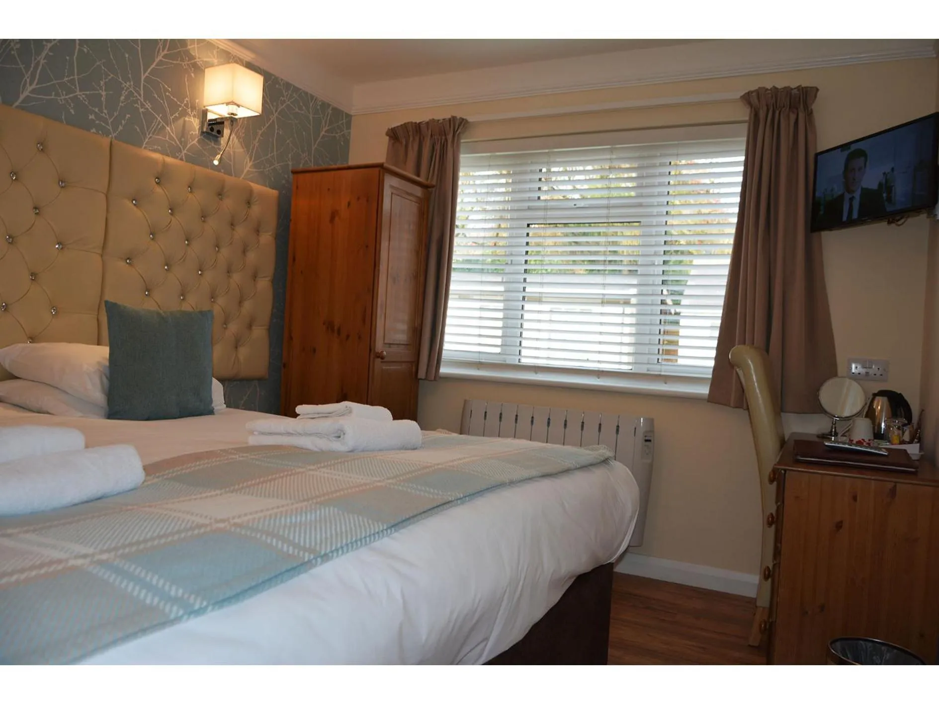 Decorative detail, Bed in Ashlea Guest House