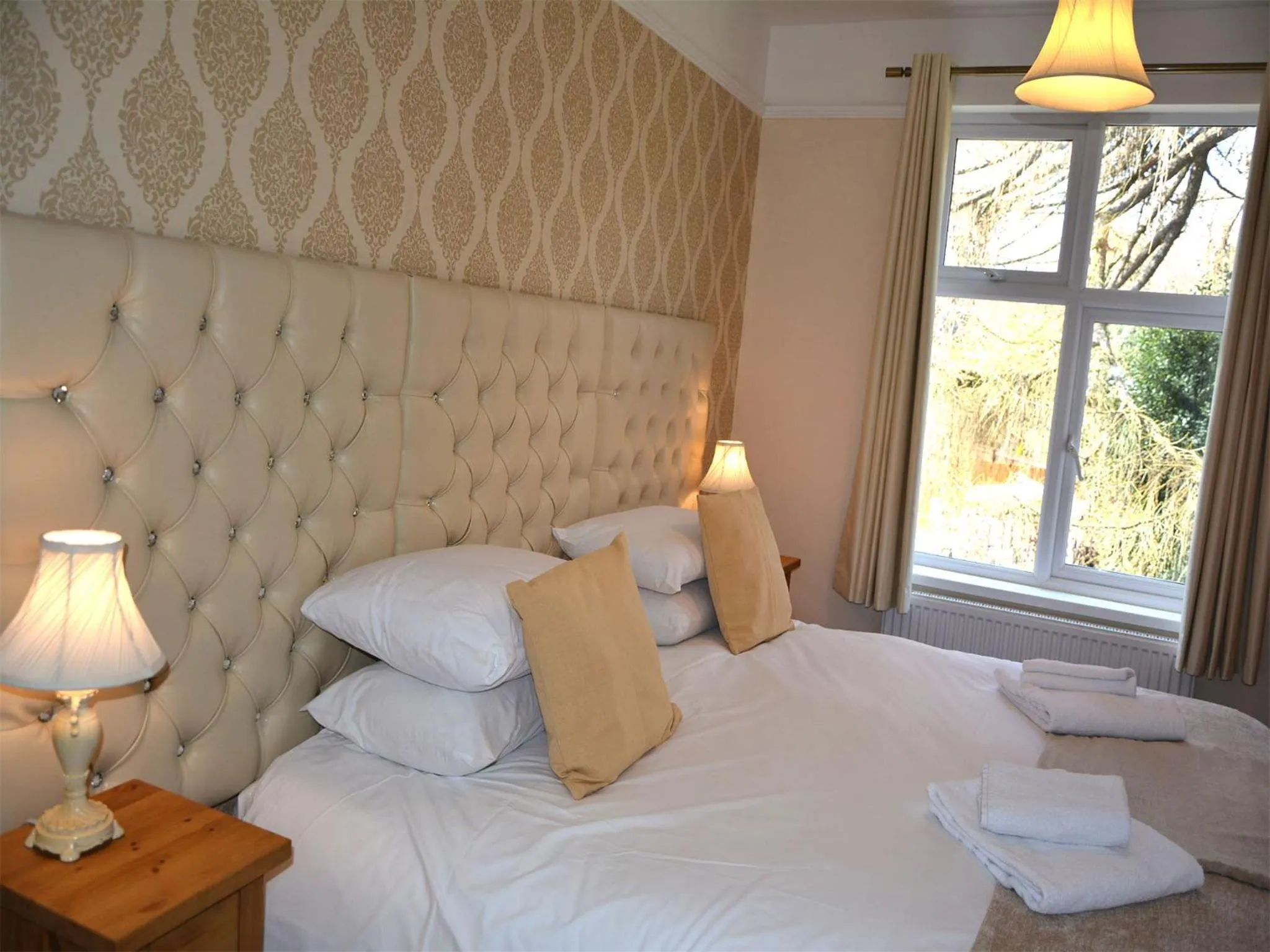 Bed in Ashlea Guest House