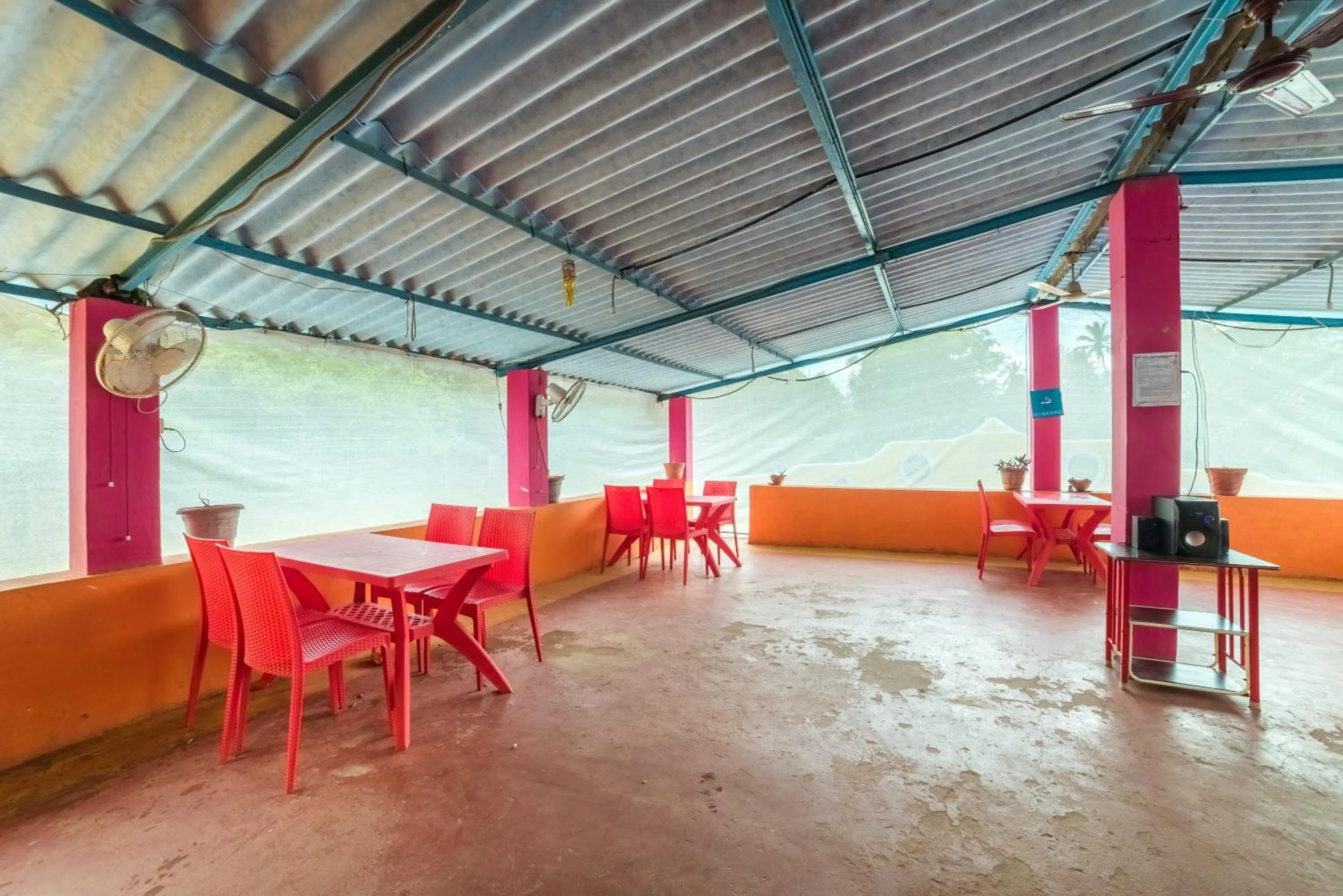 Patio in Kiara Hotel Goa