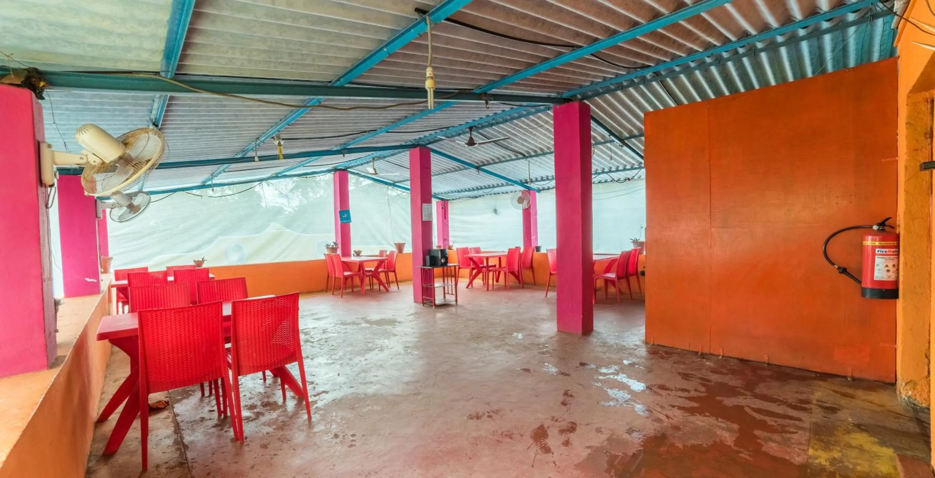 Patio in Kiara Hotel Goa