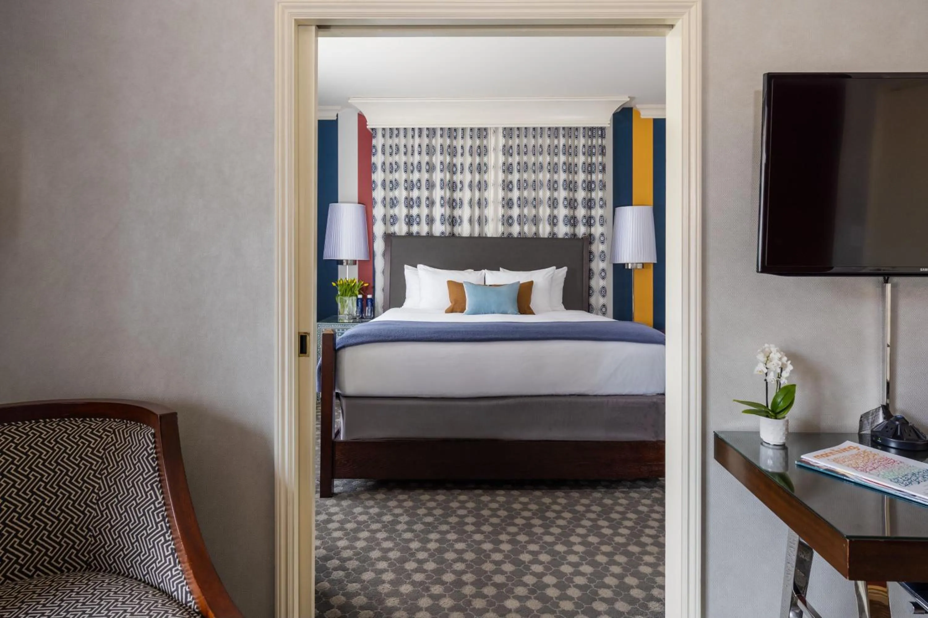 Bedroom, Bed in The Marker Union Square San Francisco