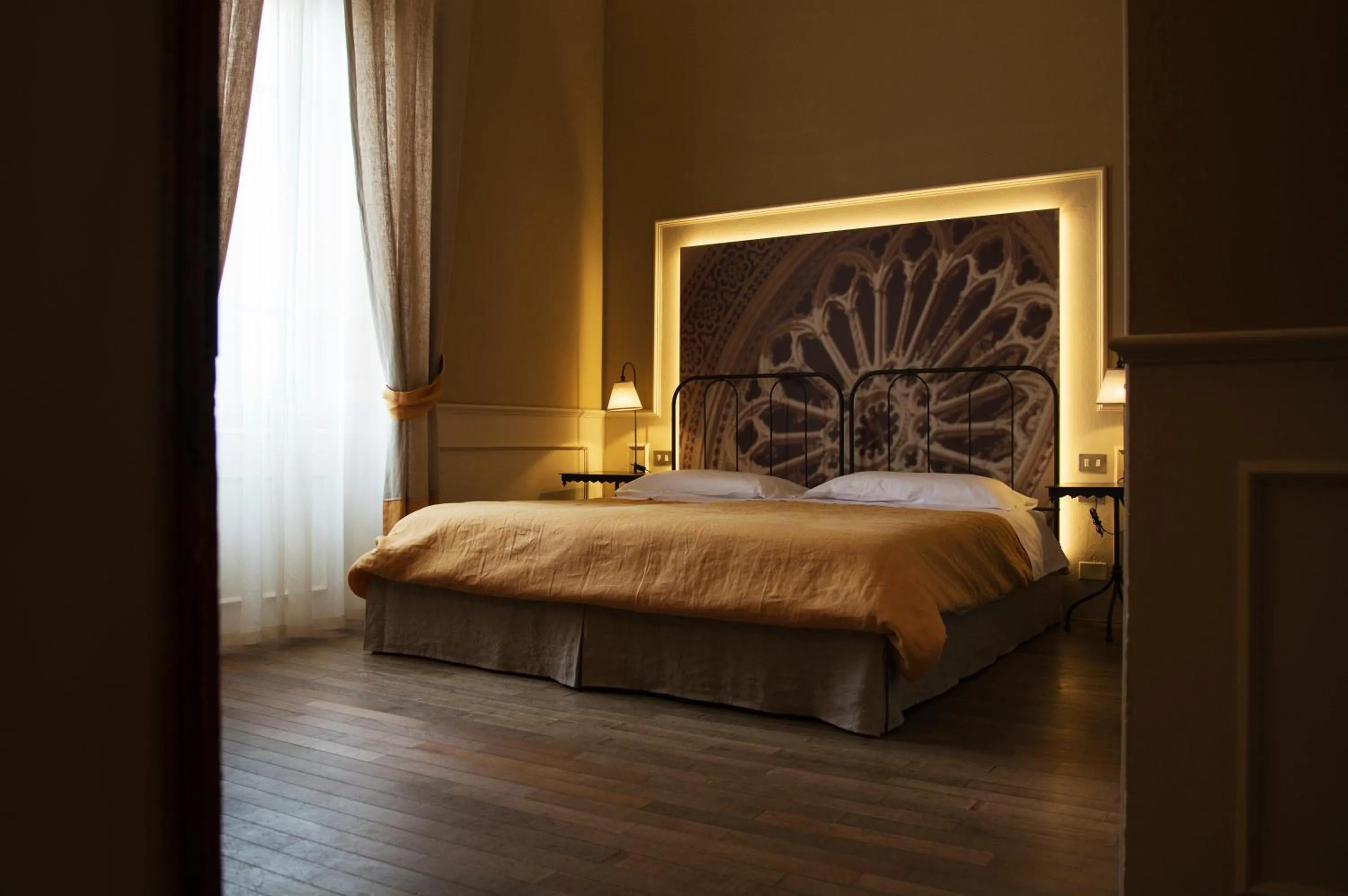 Shower, Bed in Locanda di Pietracupa