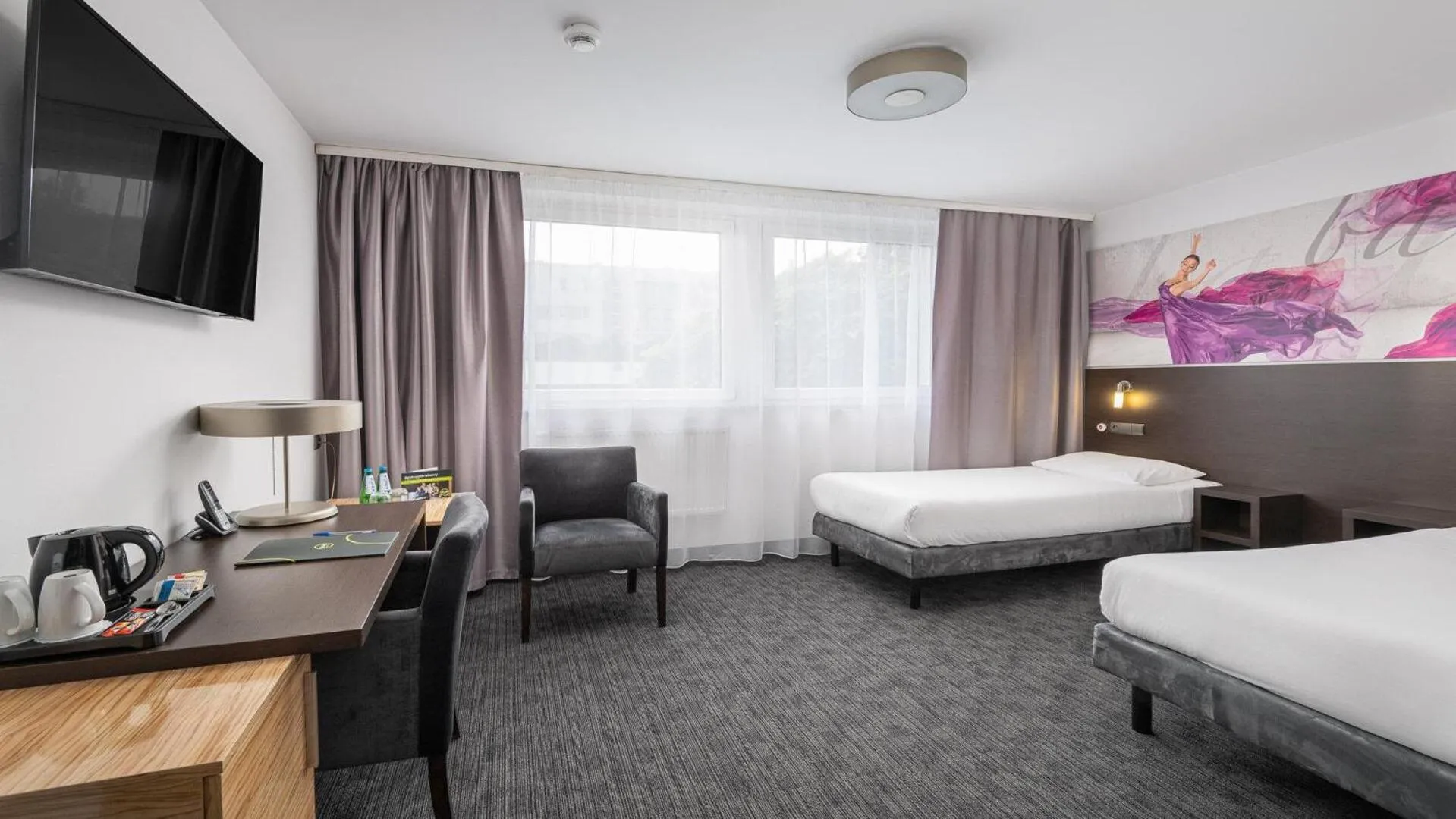 Photo of the whole room, Bed in B&B HOTEL Bytom