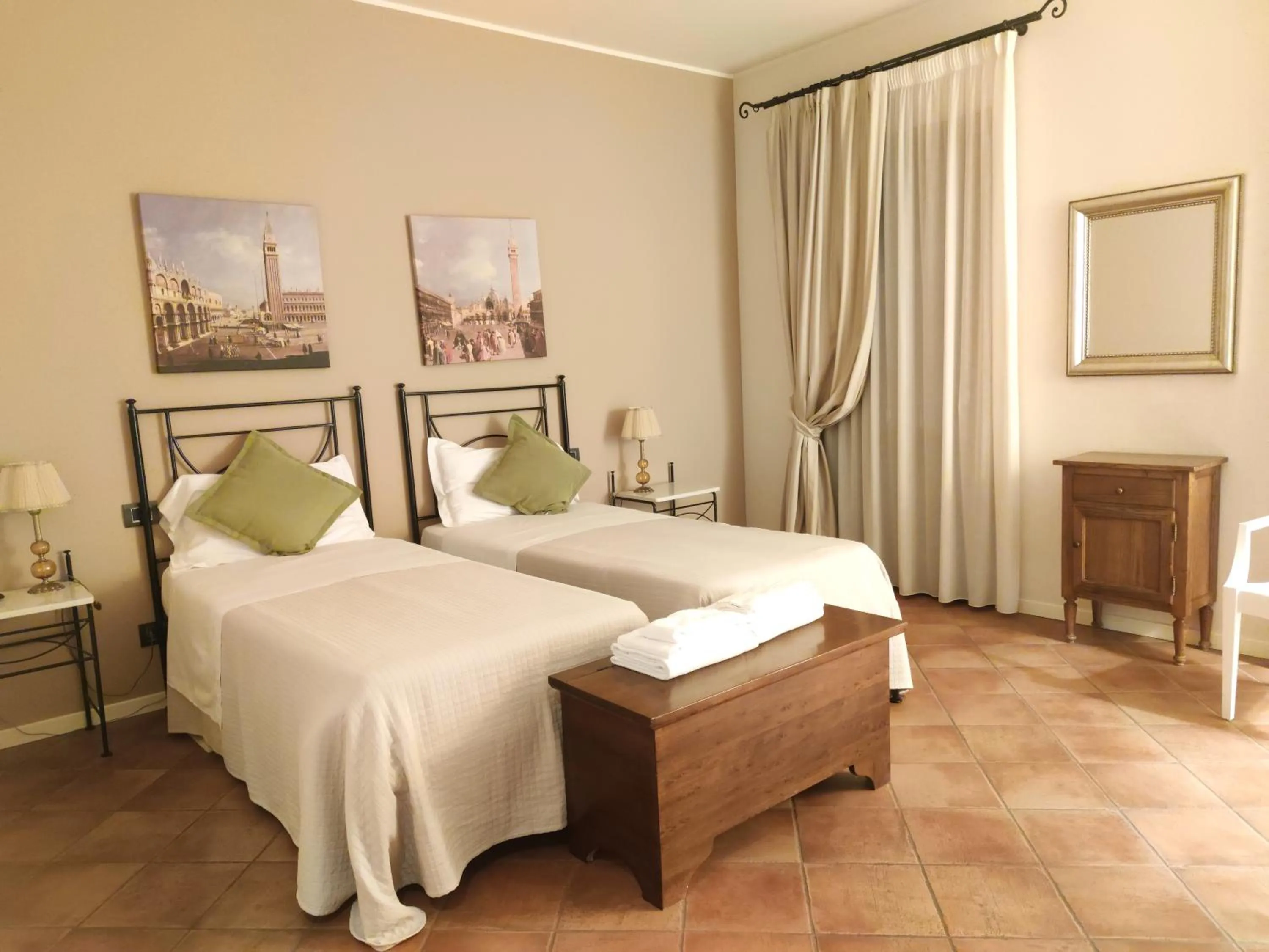 Bed in Tenuta Albertini