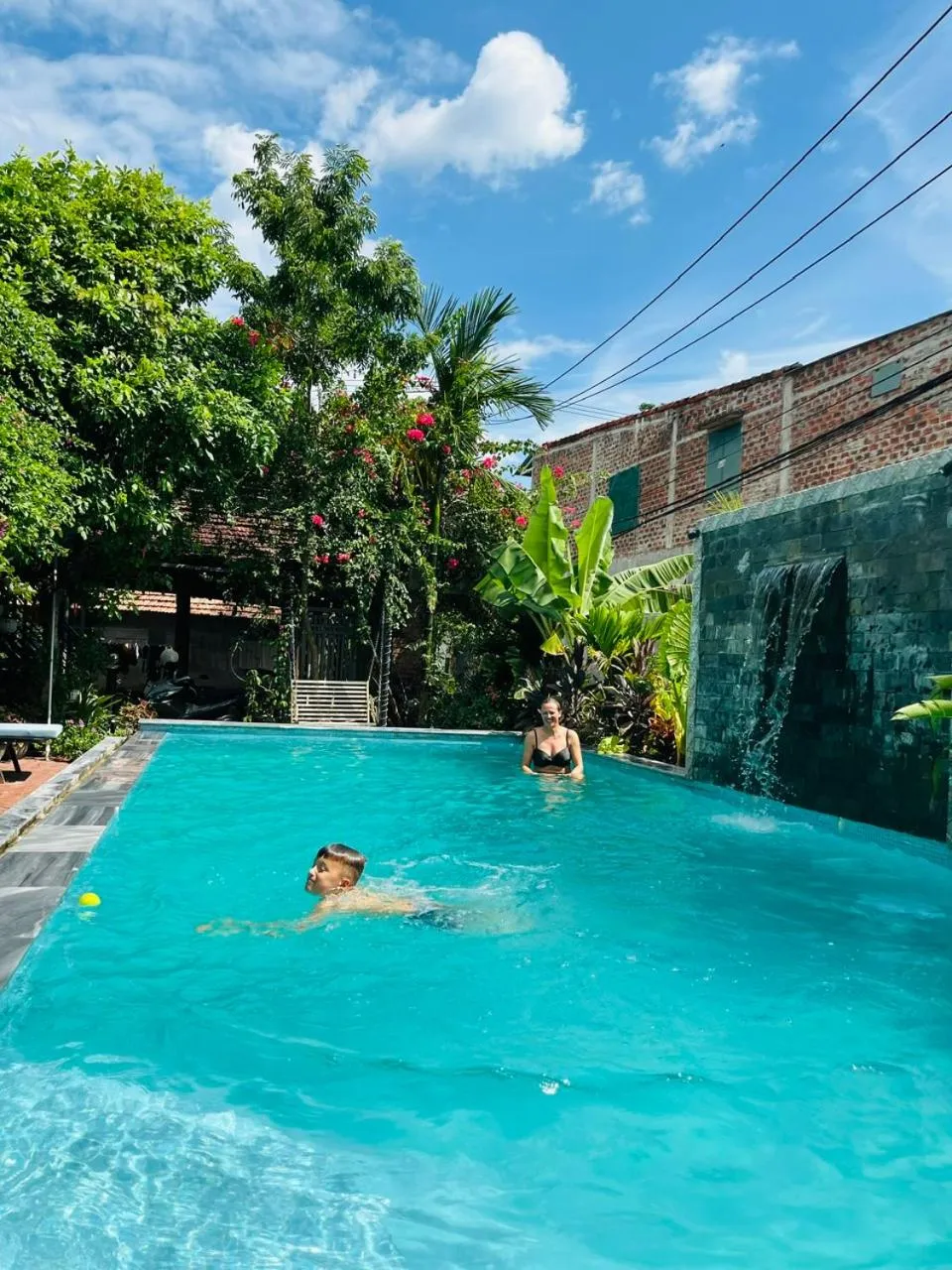 Pool view in Phong Nha An An Homestay