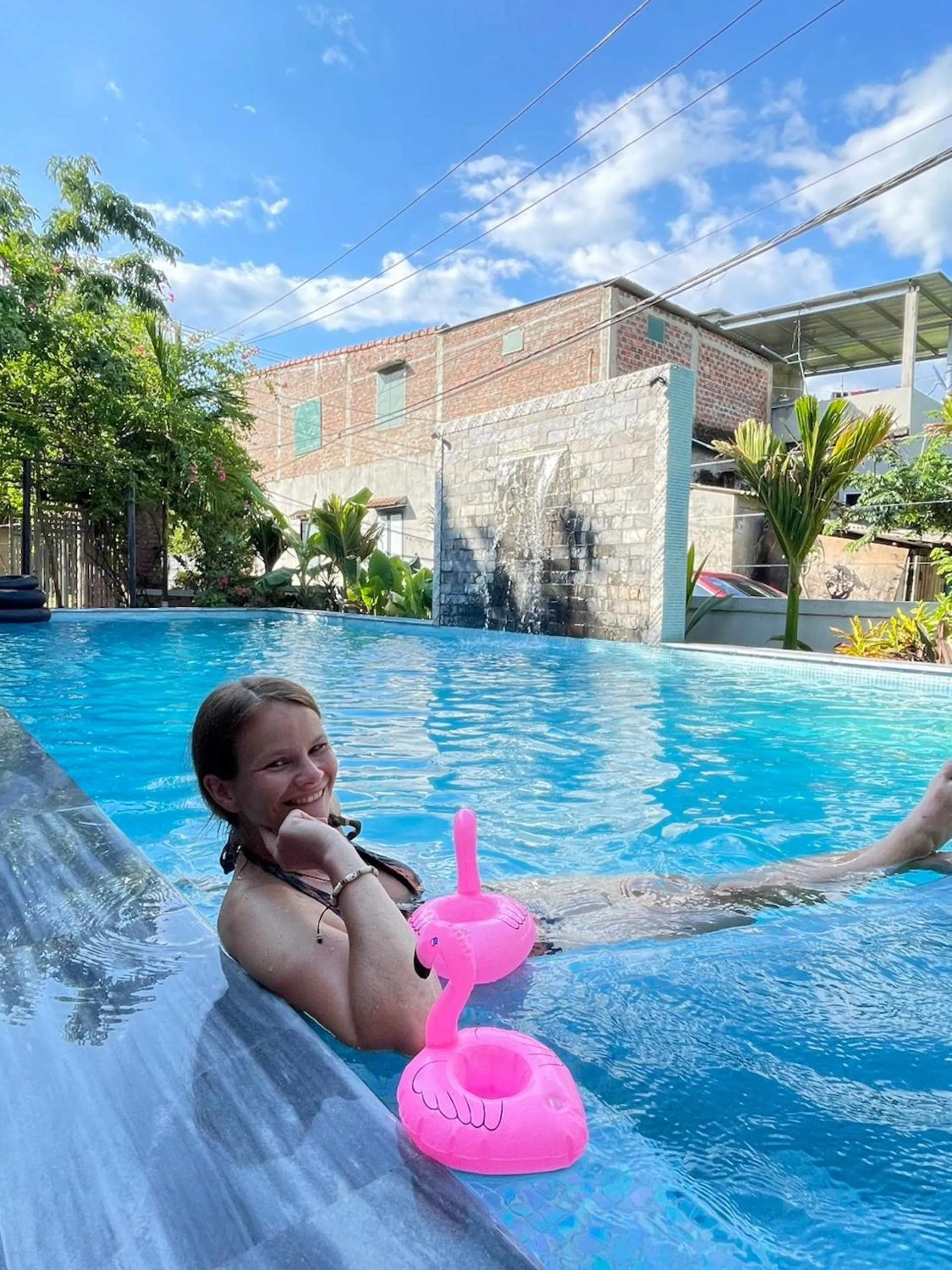 Swimming pool in Phong Nha An An Homestay