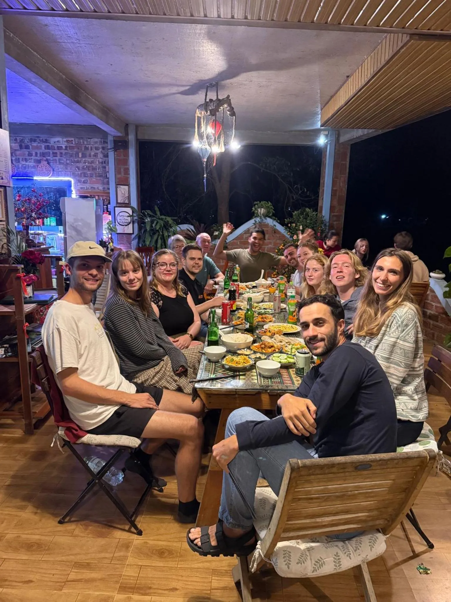 Dinner in Phong Nha An An Homestay