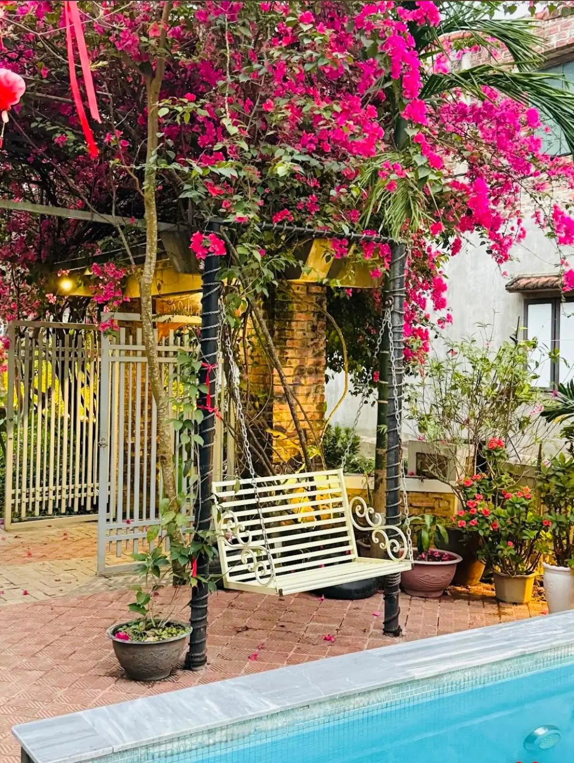 Patio in Phong Nha An An Homestay
