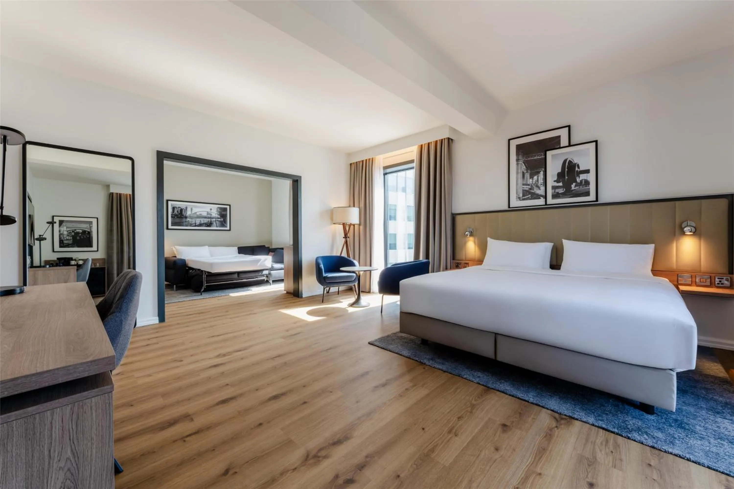 Photo of the whole room, Bed in Radisson Hotel Manchester City Centre, A Verified Net Zero Hotel