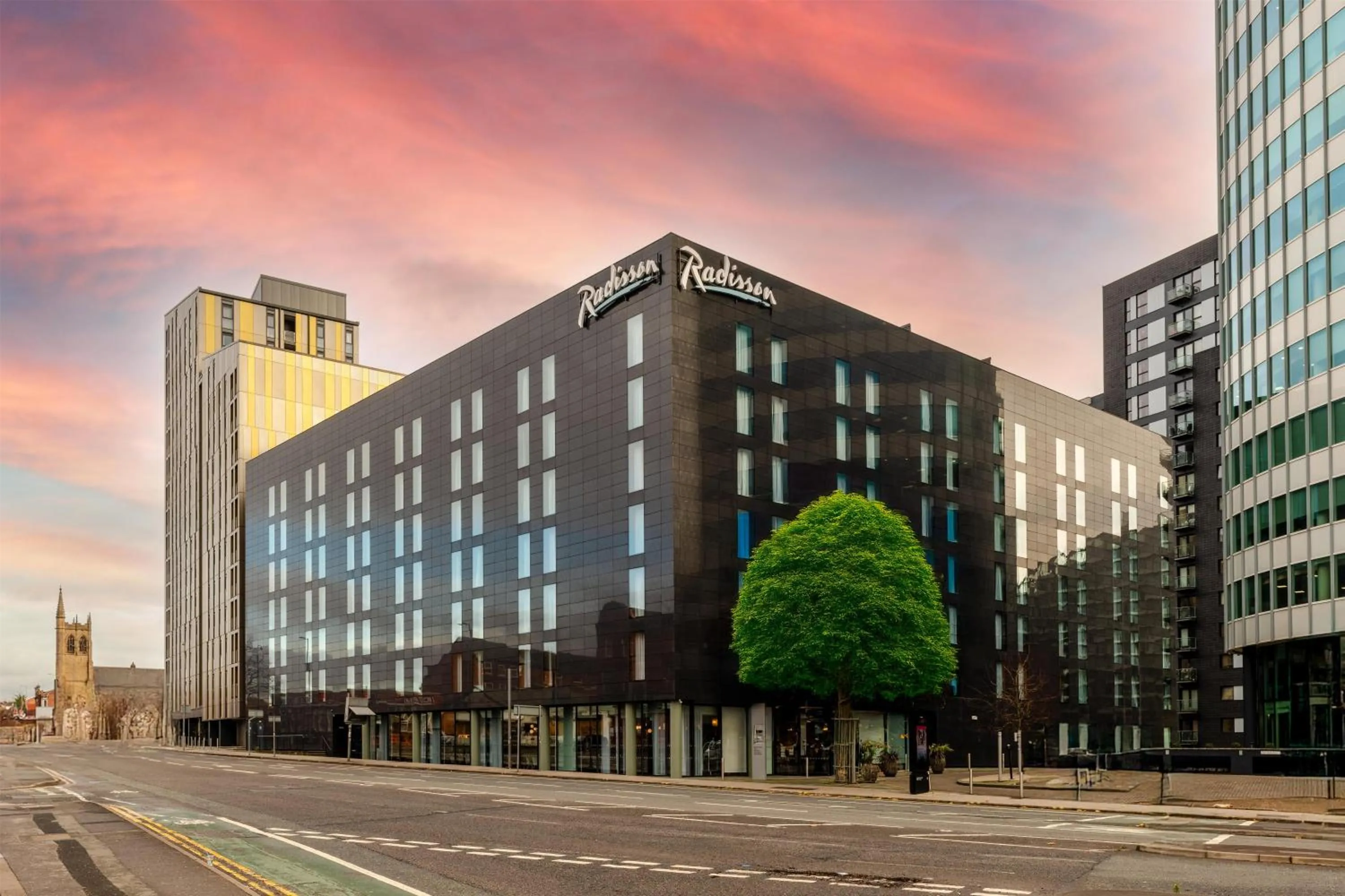 Property building in Radisson Hotel Manchester City Centre, A Verified Net Zero Hotel