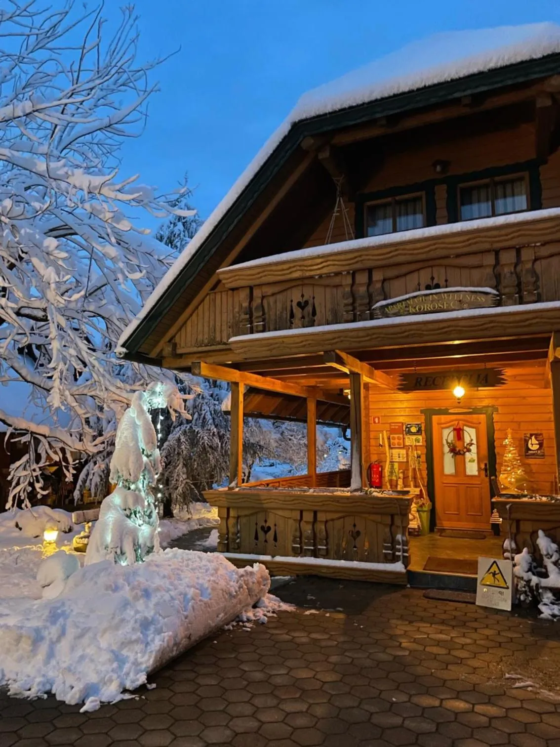 Property building in Korošec Apartments and Wellness Centre