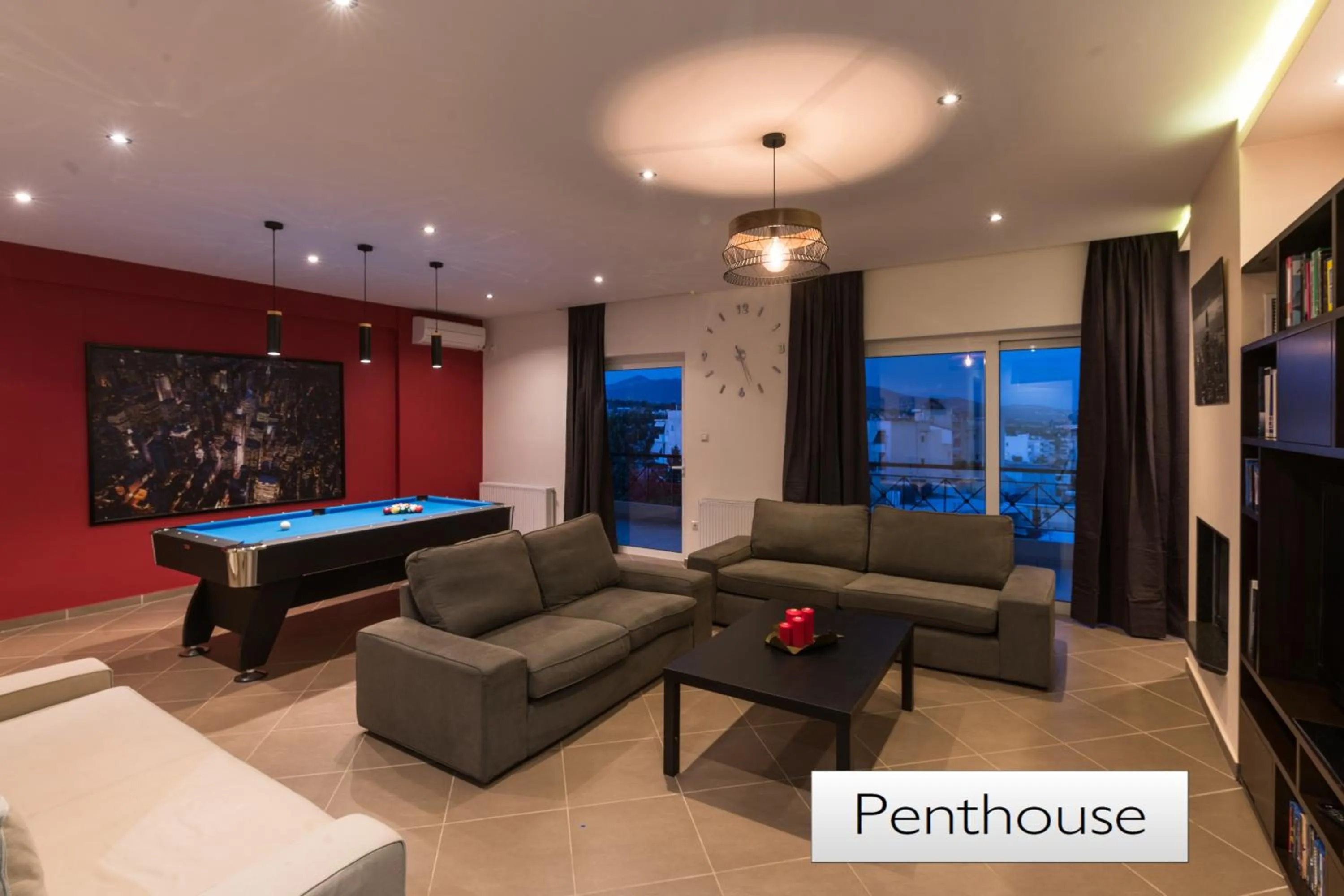 Billiard in Alexander Apartments Airport