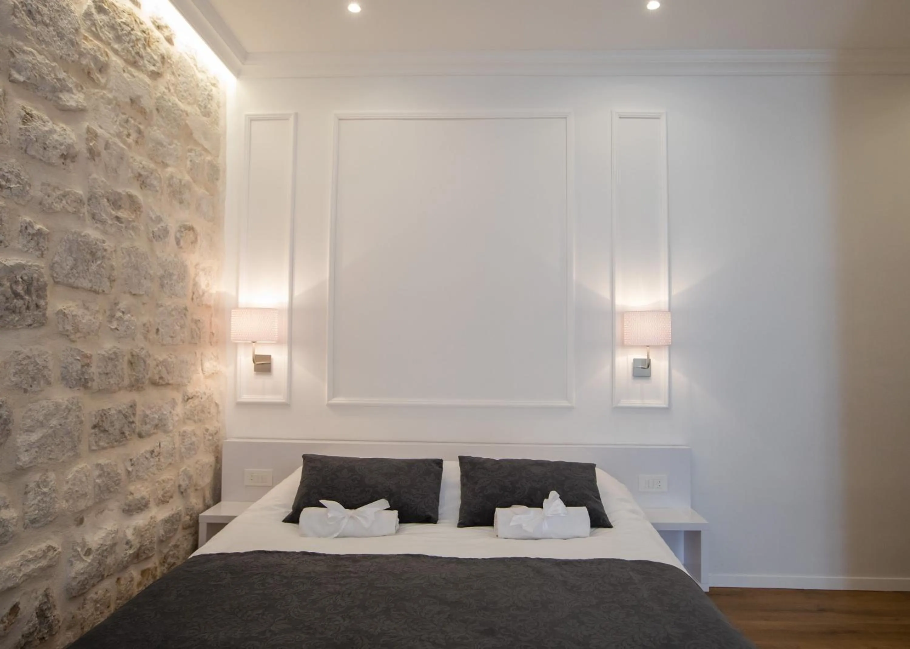 Bedroom, Bed in Casa Arancia