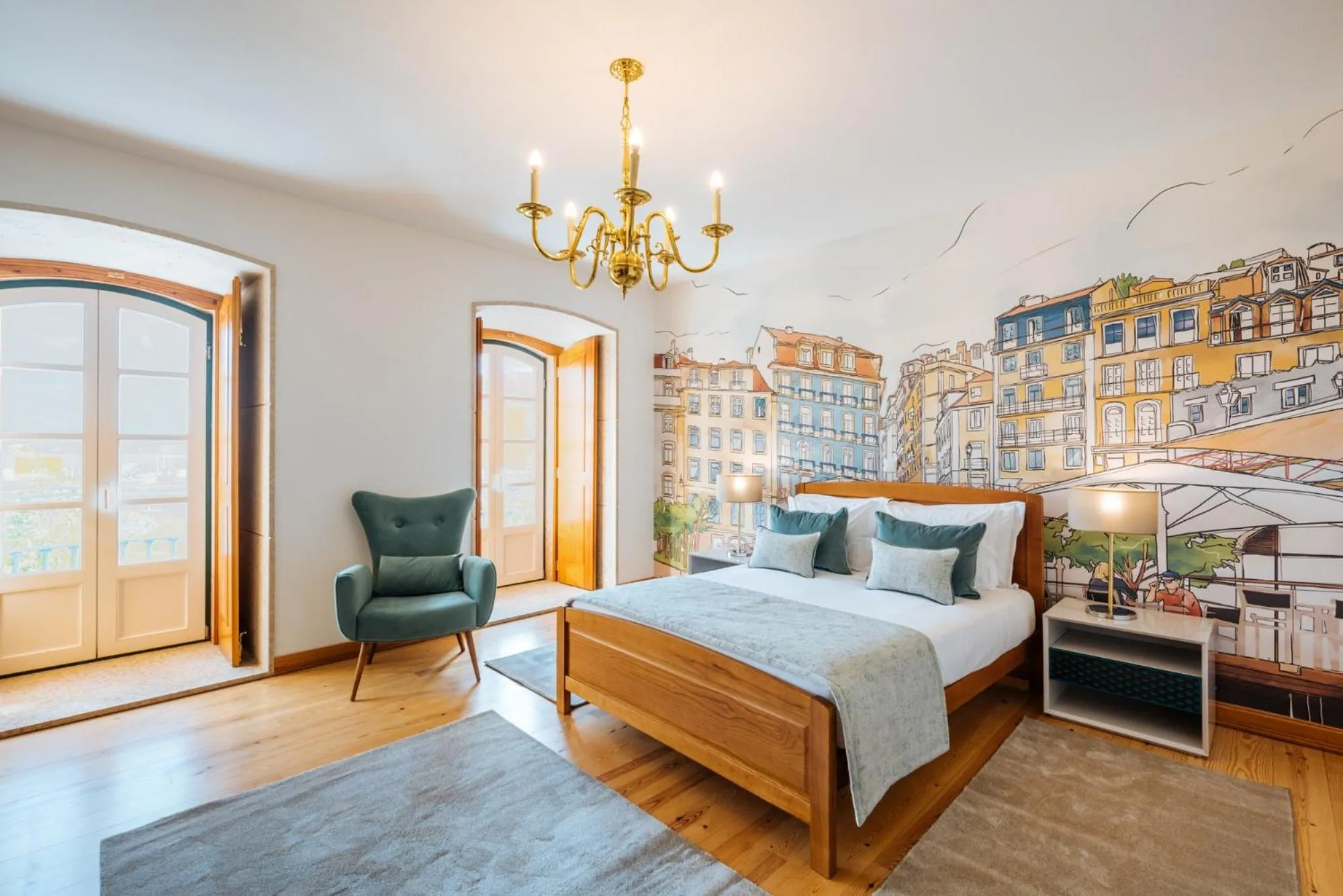 Photo of the whole room, Bed in Varandas de Lisboa - Tejo River Apartments & Rooms