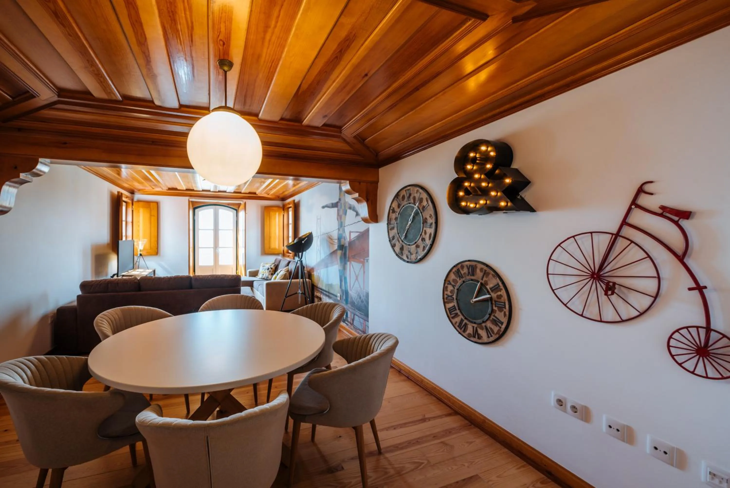 Communal lounge/ TV room in Varandas de Lisboa - Tejo River Apartments & Rooms