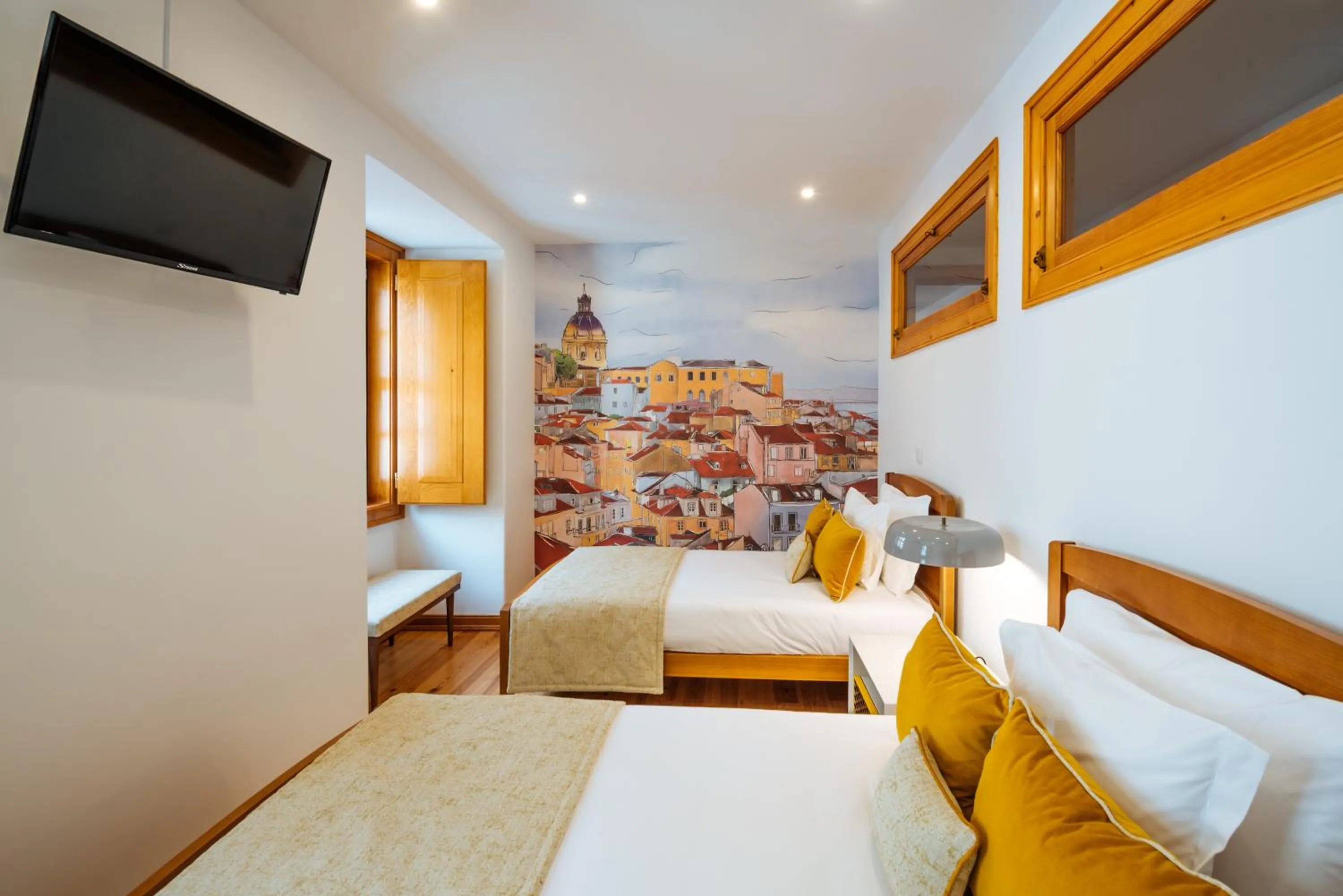 Bed in Varandas de Lisboa - Tejo River Apartments & Rooms