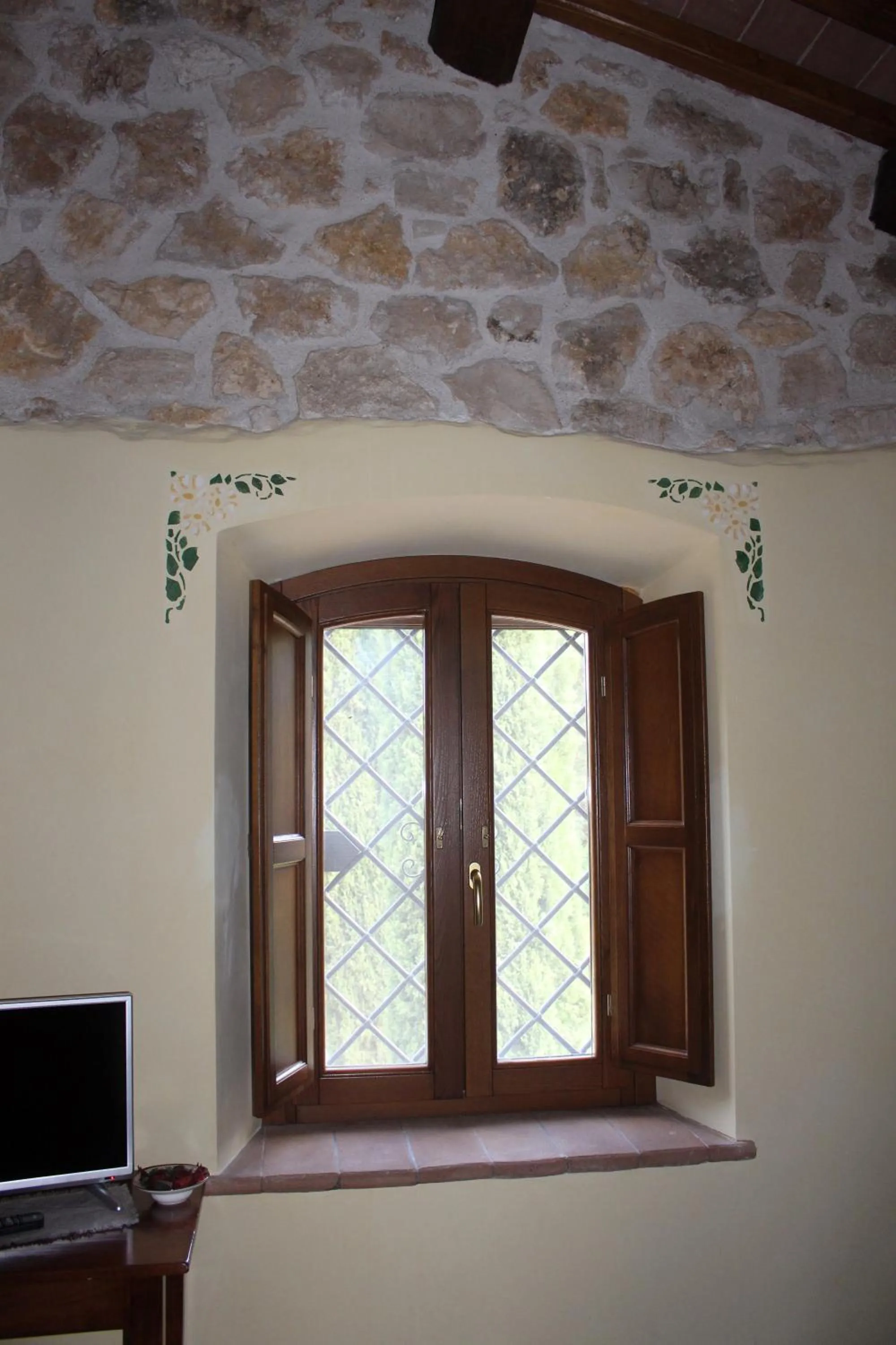 Decorative detail in Il Podere San Giuseppe