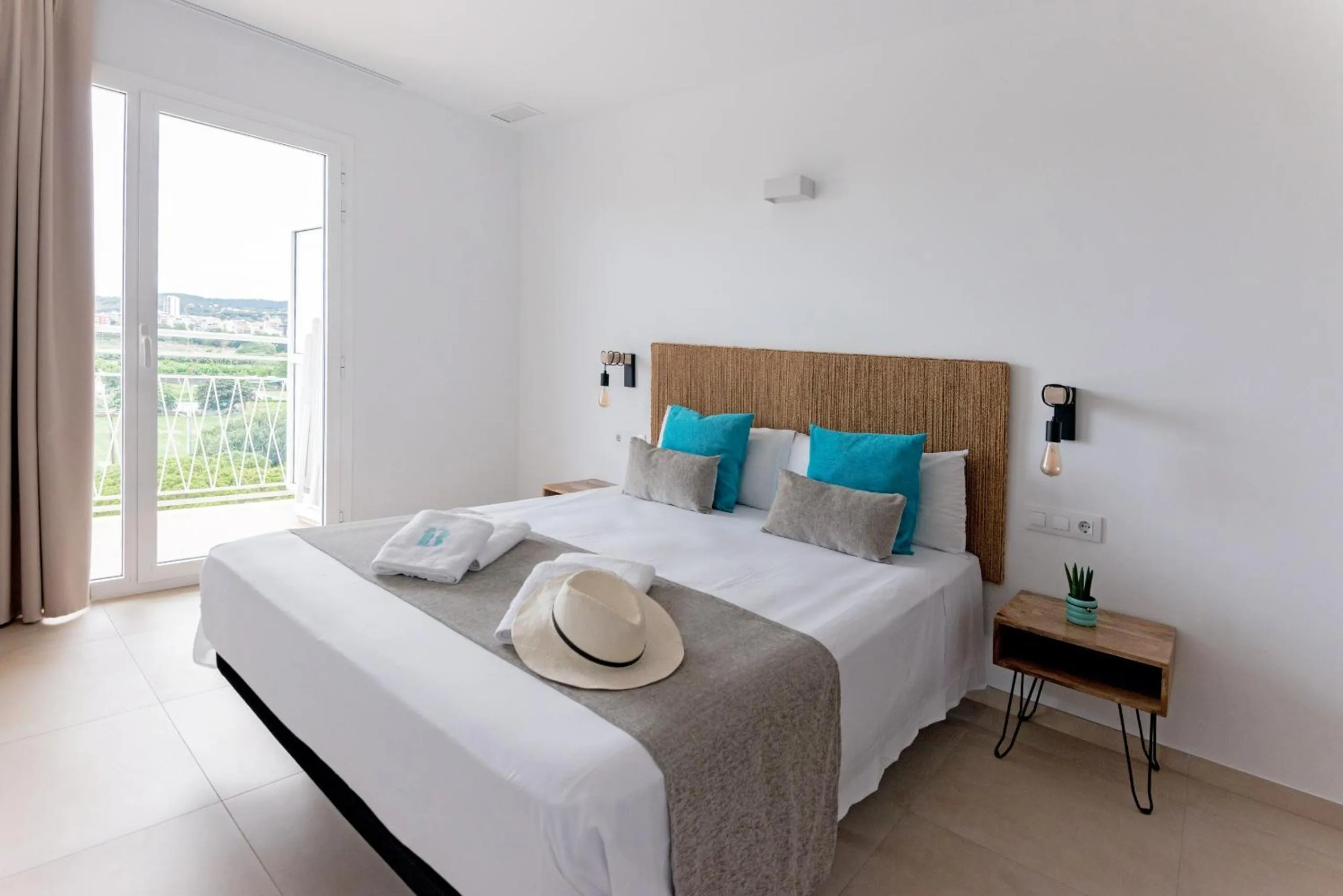 Bed in Bamblue Boutique Apartments