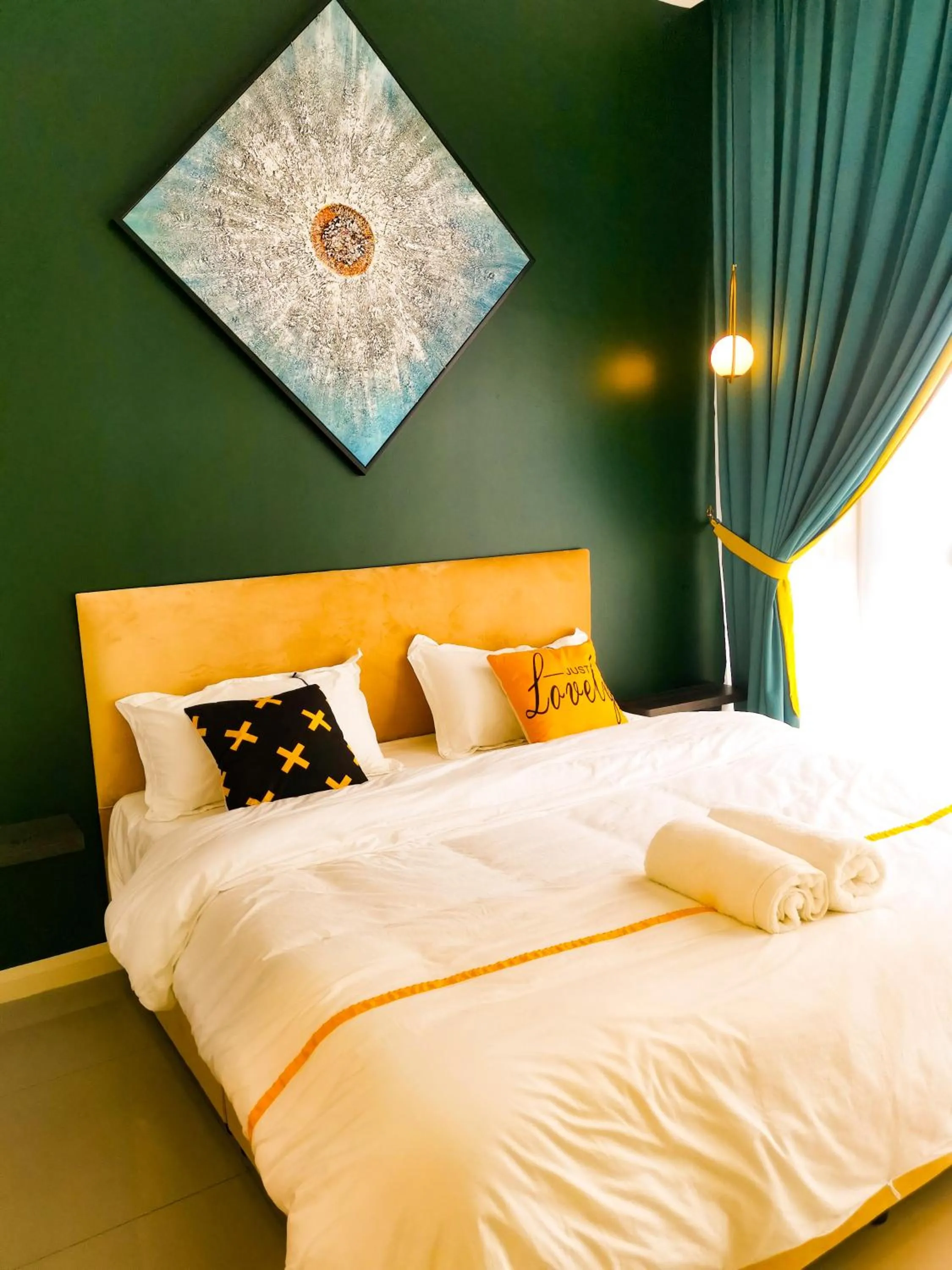 Bed in Legoland D'PRISTINE Apartment By TGP