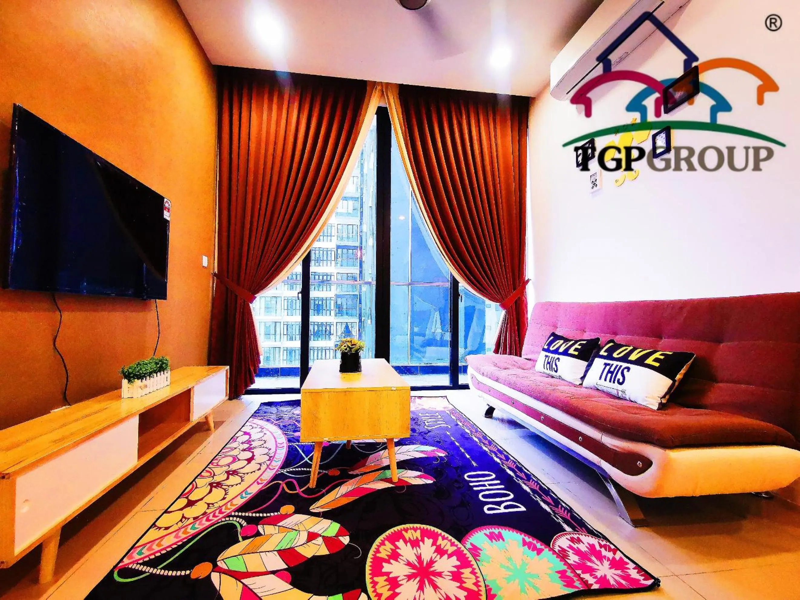 Living room in Legoland D'PRISTINE Apartment By TGP