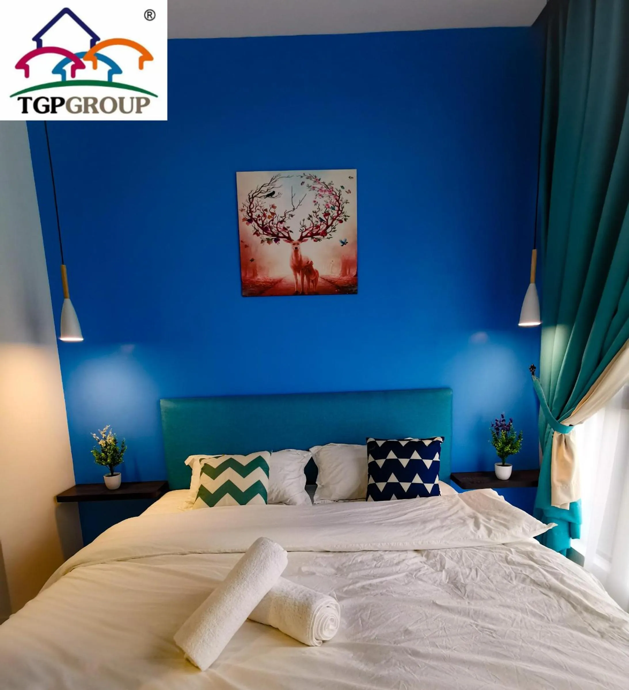 Bed in Legoland D'PRISTINE Apartment By TGP