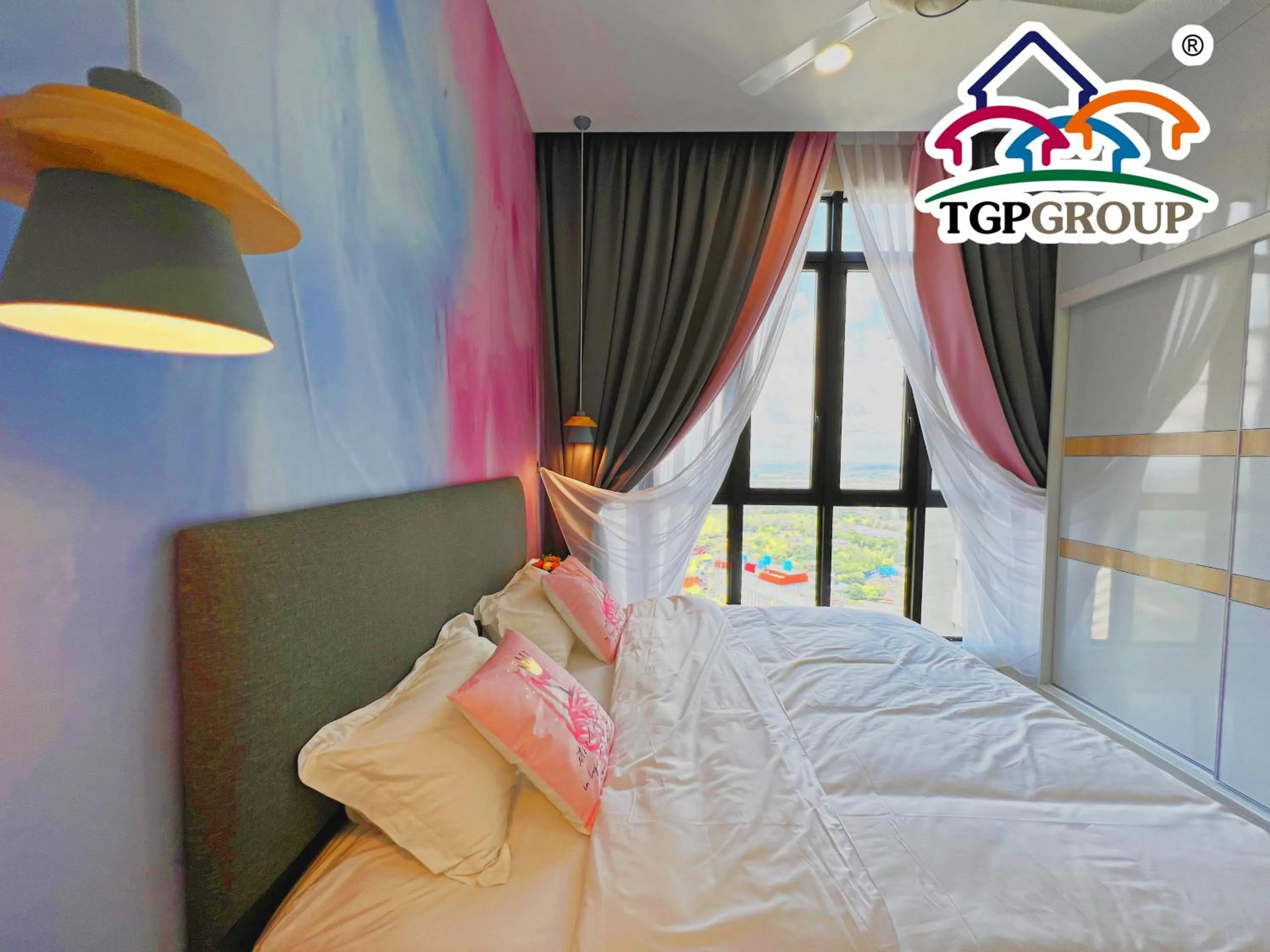 Bed in Legoland D'PRISTINE Apartment By TGP