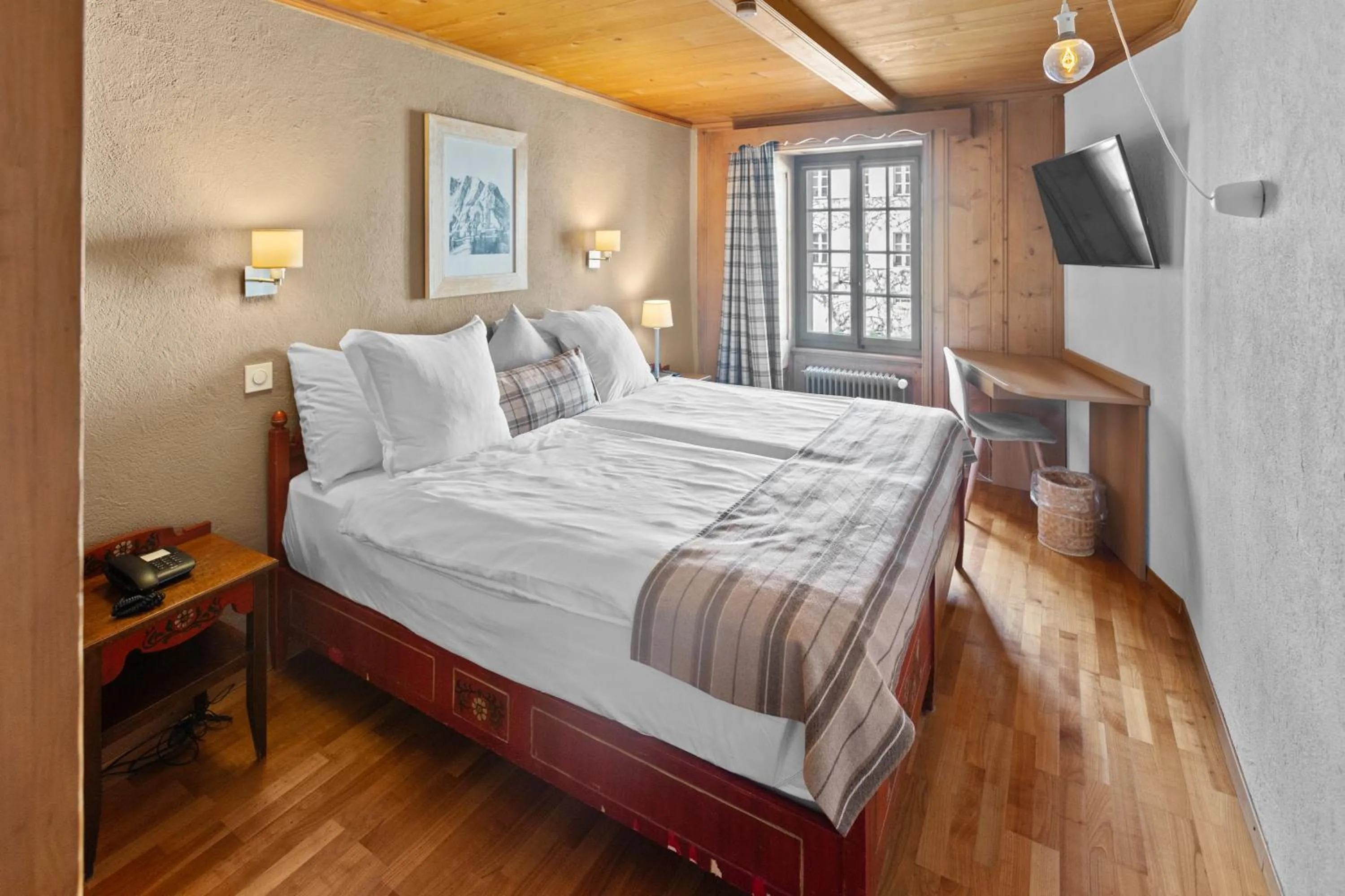 Bedroom, Bed in Le Saint Georges