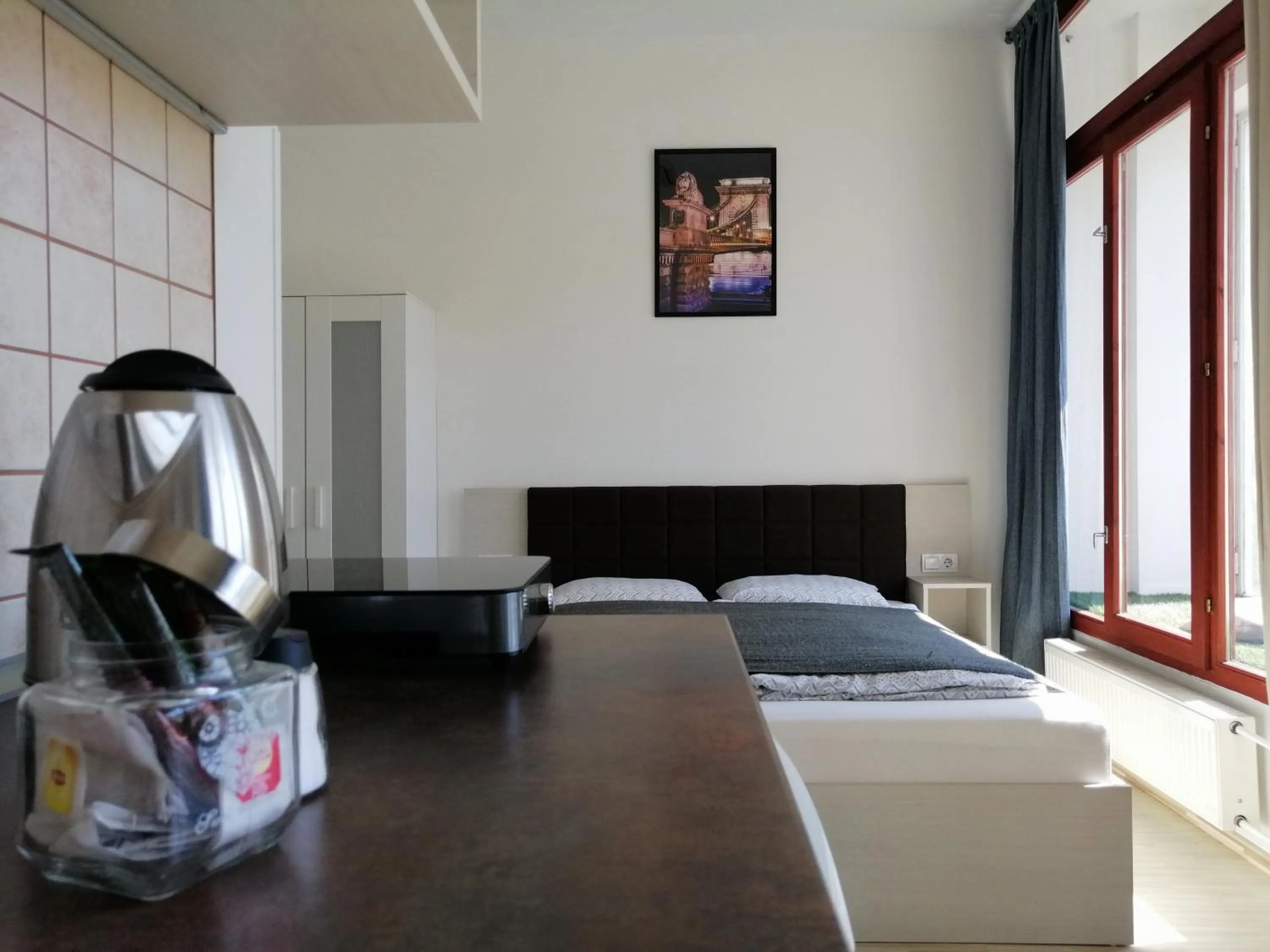 Bed in Zoom-Budapest Apartments