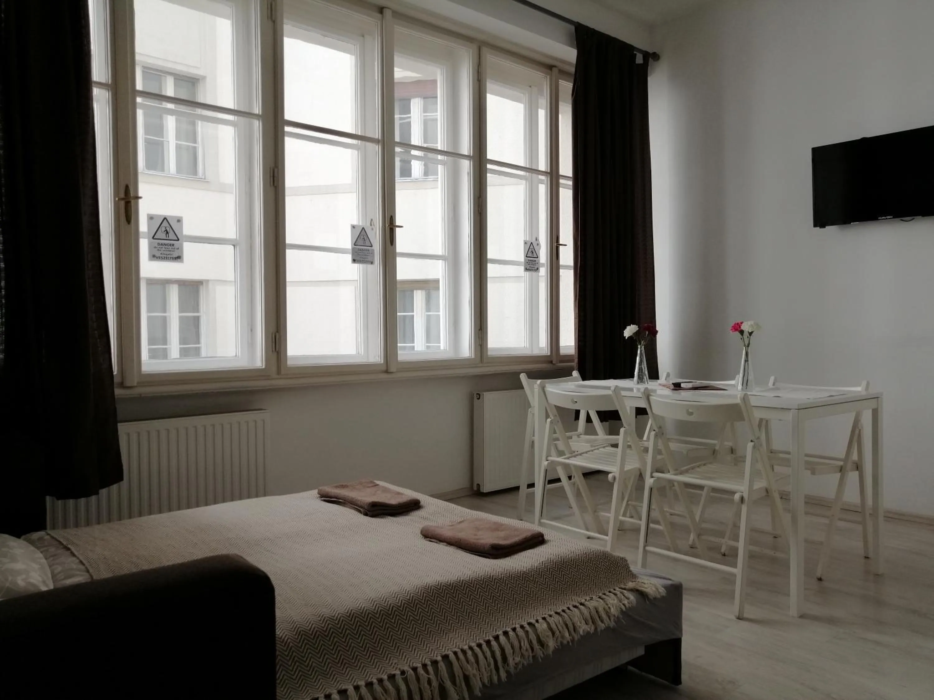 Bed in Zoom-Budapest Apartments