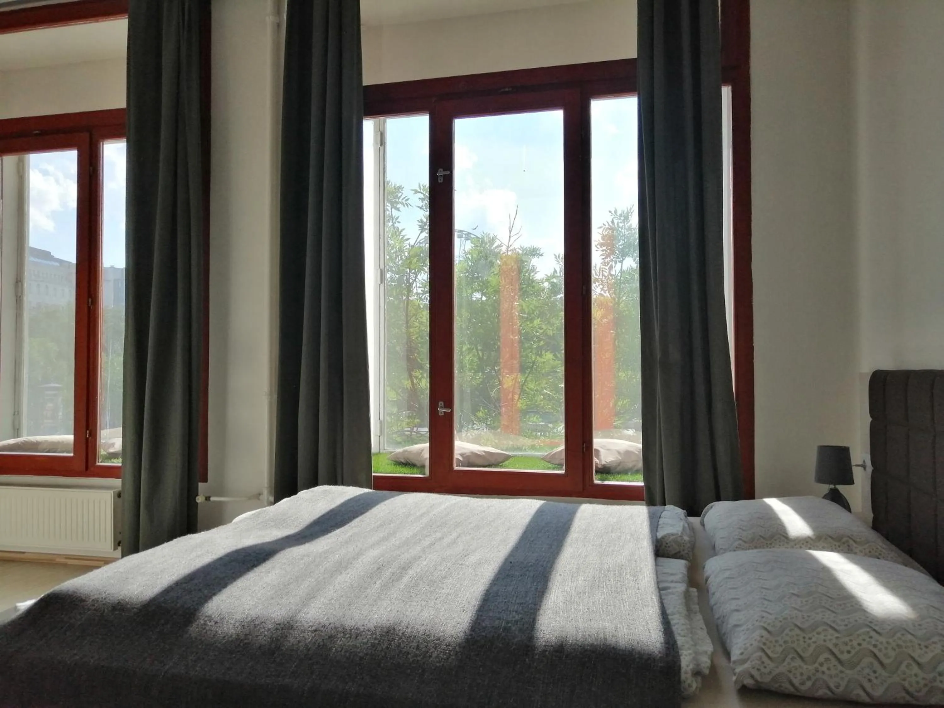 Bed in Zoom-Budapest Apartments