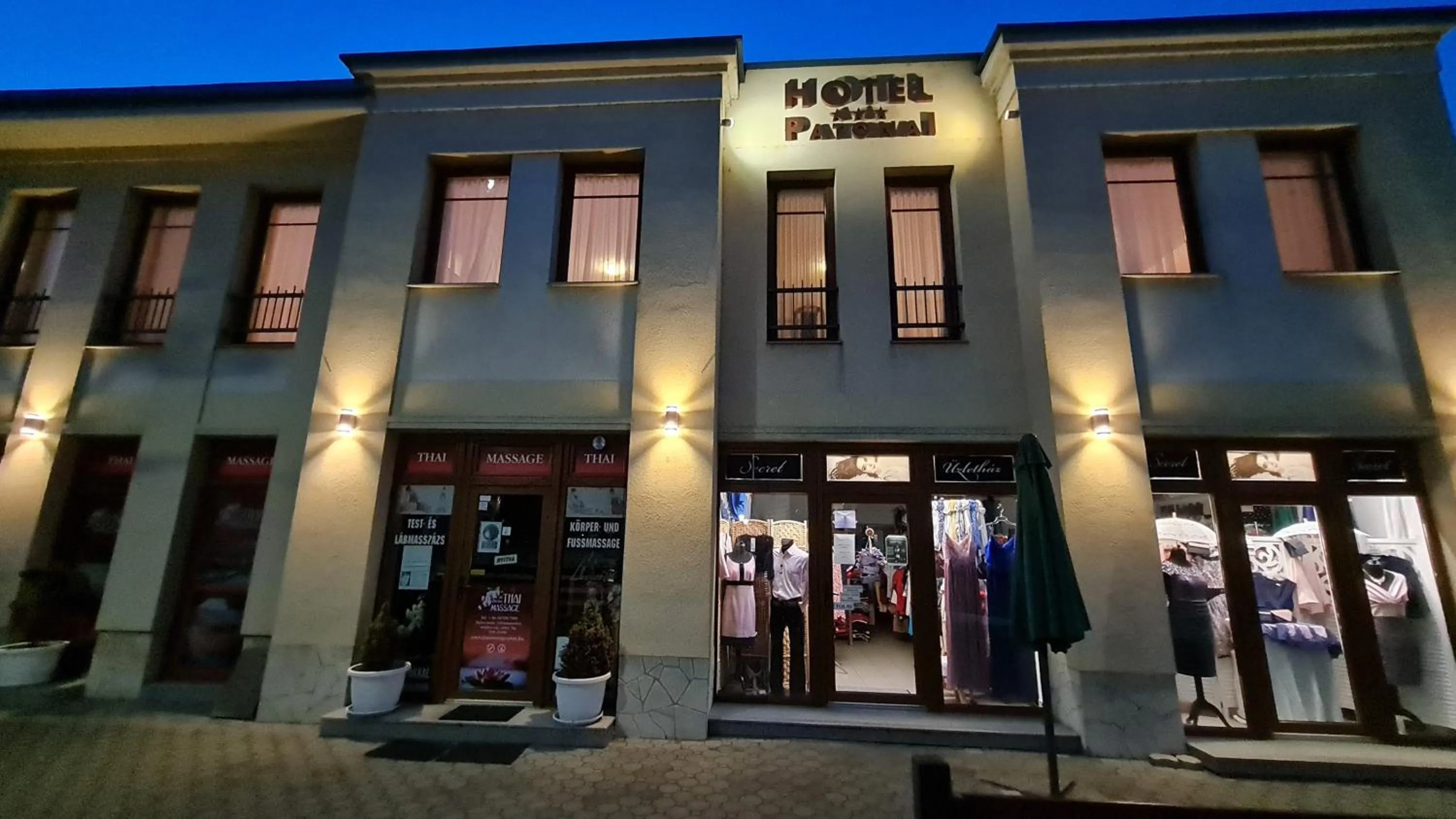 Property building in Hotel Patonai