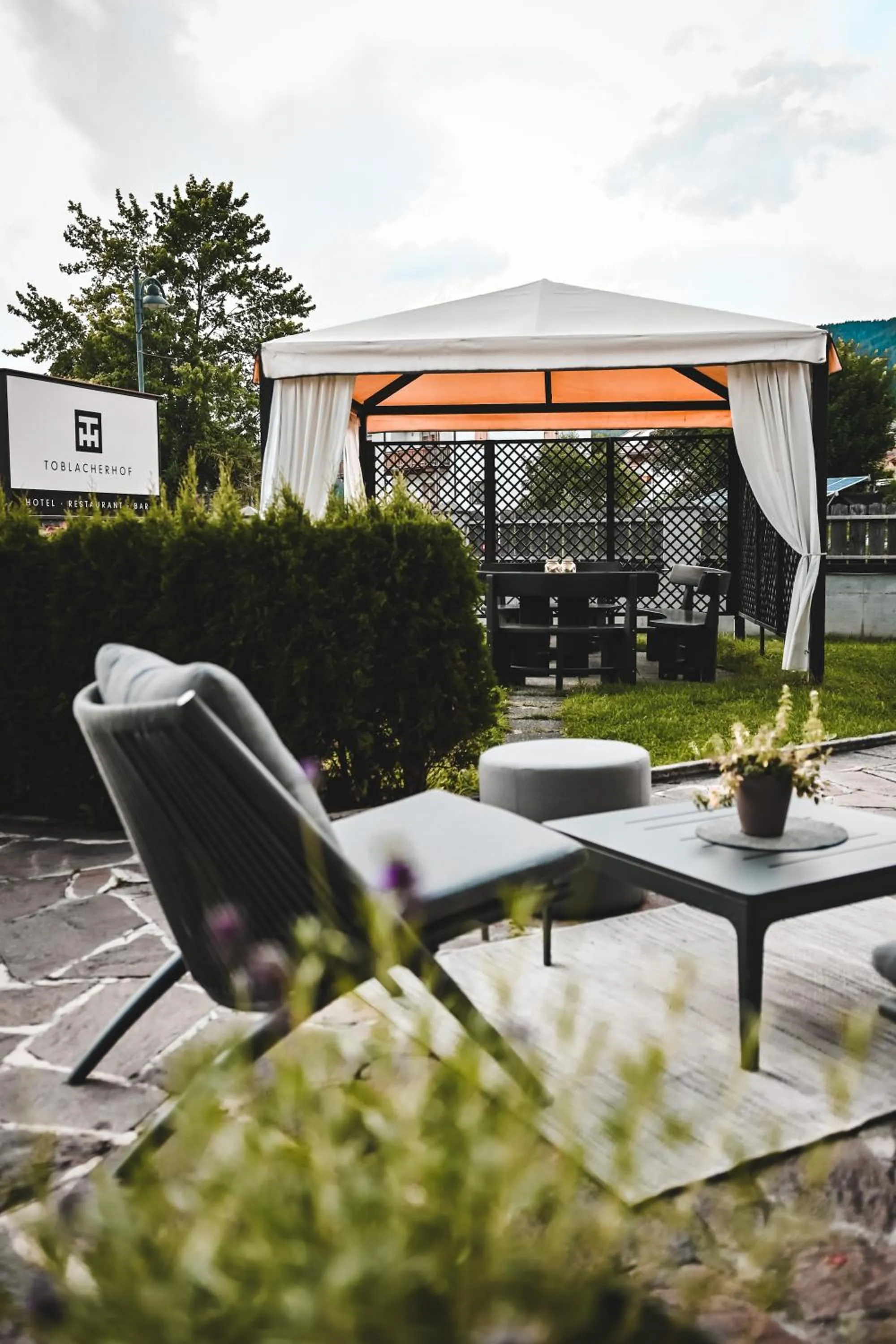 Balcony/Terrace in Hotel Toblacherhof
