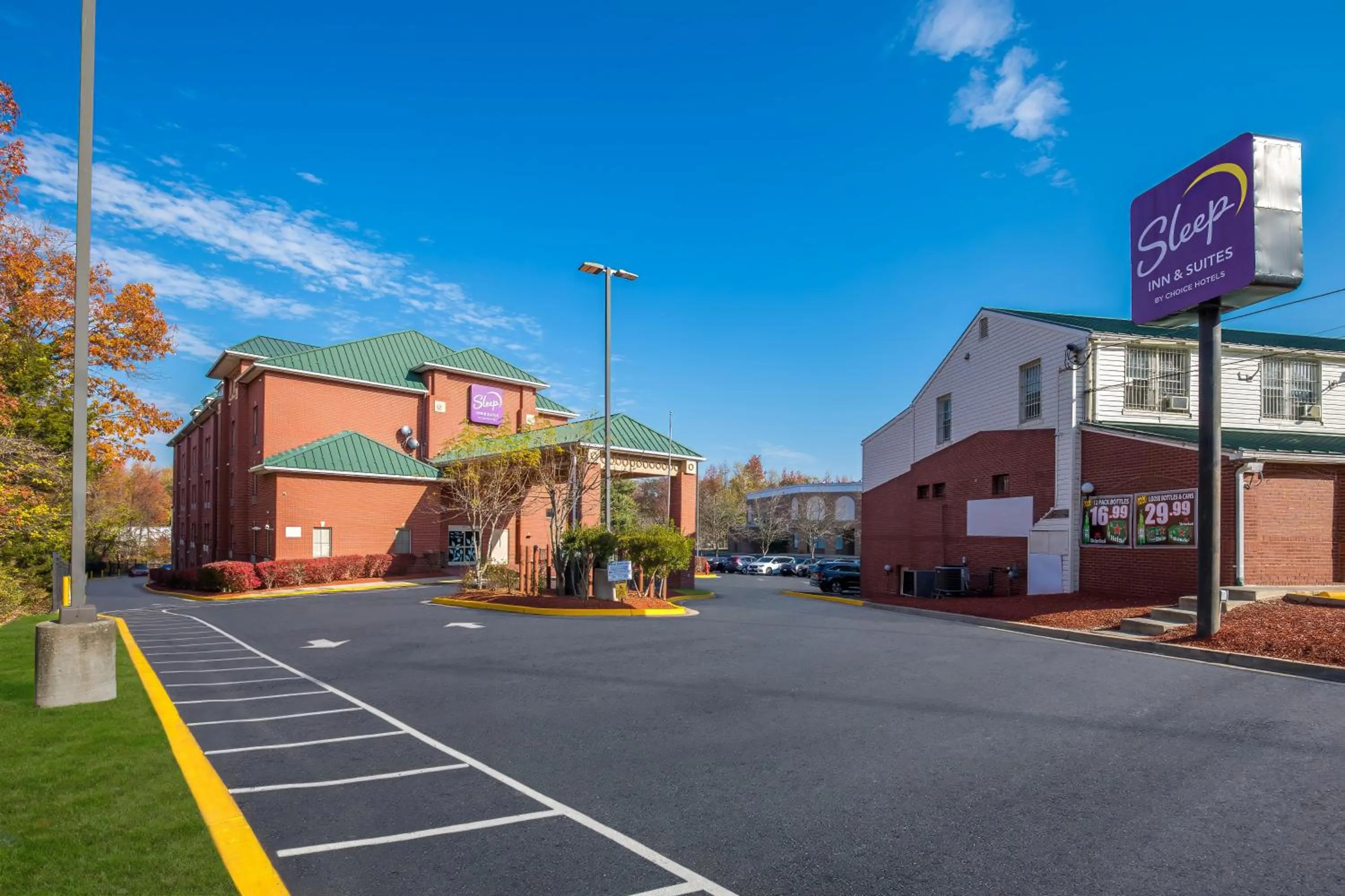 Property building in Sleep Inn & Suites near Joint Base Andrews-Washington Area