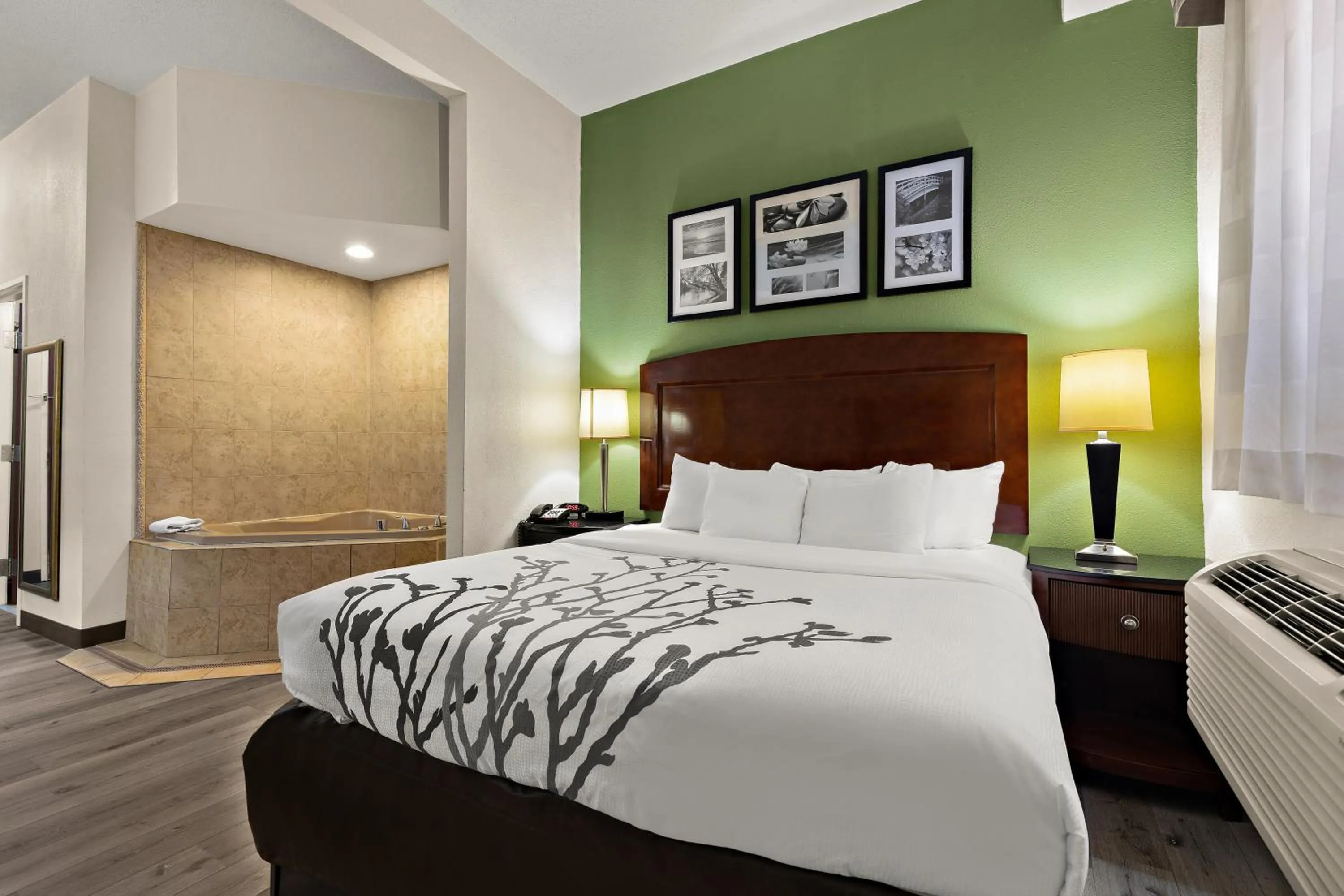 Bedroom, Bed in Sleep Inn & Suites near Joint Base Andrews-Washington Area