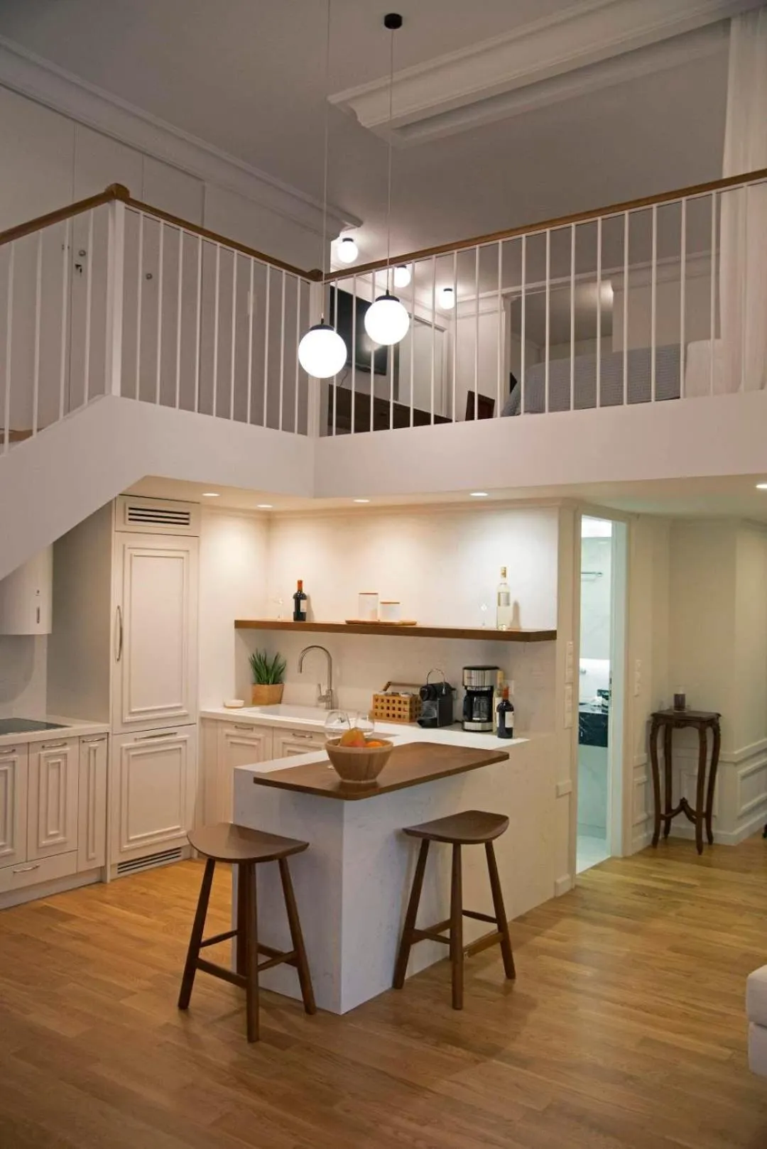 Kitchen or kitchenette in Four Streets Athens - Luxury Suites Apartments in Athens