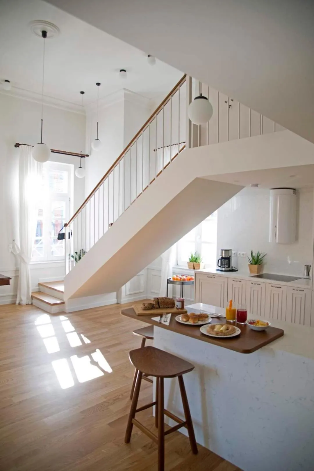 Kitchen or kitchenette in Four Streets Athens - Luxury Suites Apartments in Athens