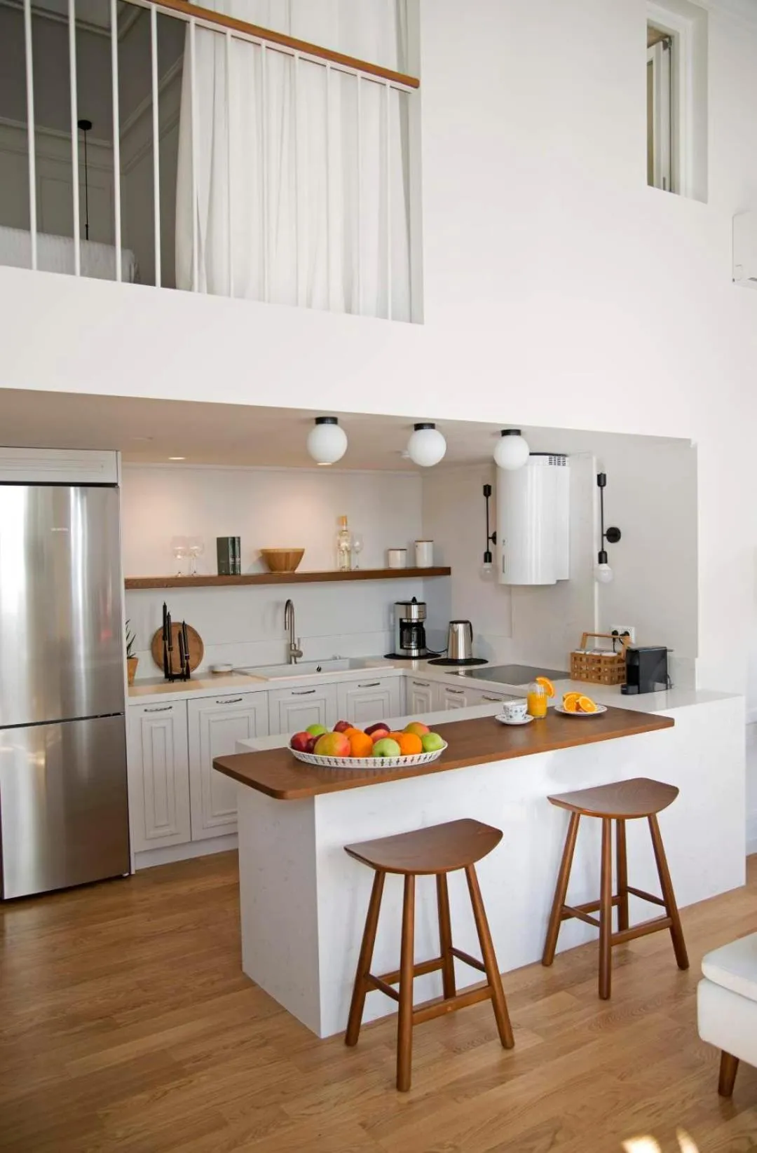 Kitchen or kitchenette in Four Streets Athens - Luxury Suites Apartments in Athens