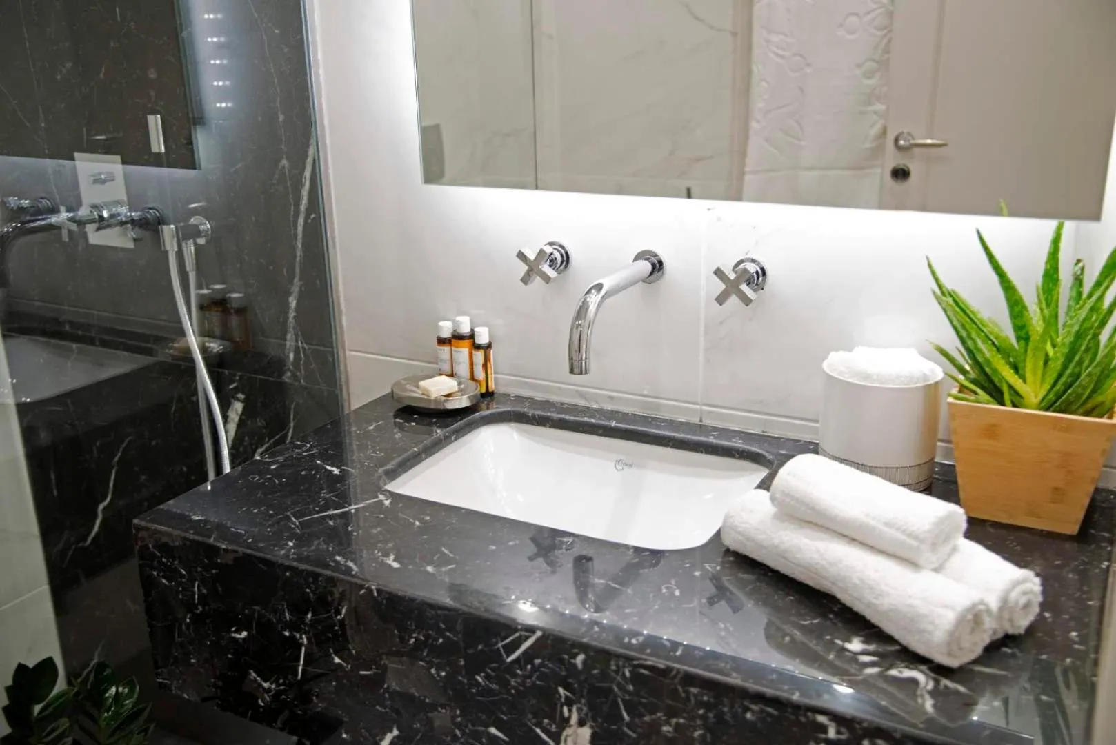 Bathroom in Four Streets Athens - Luxury Suites Apartments in Athens