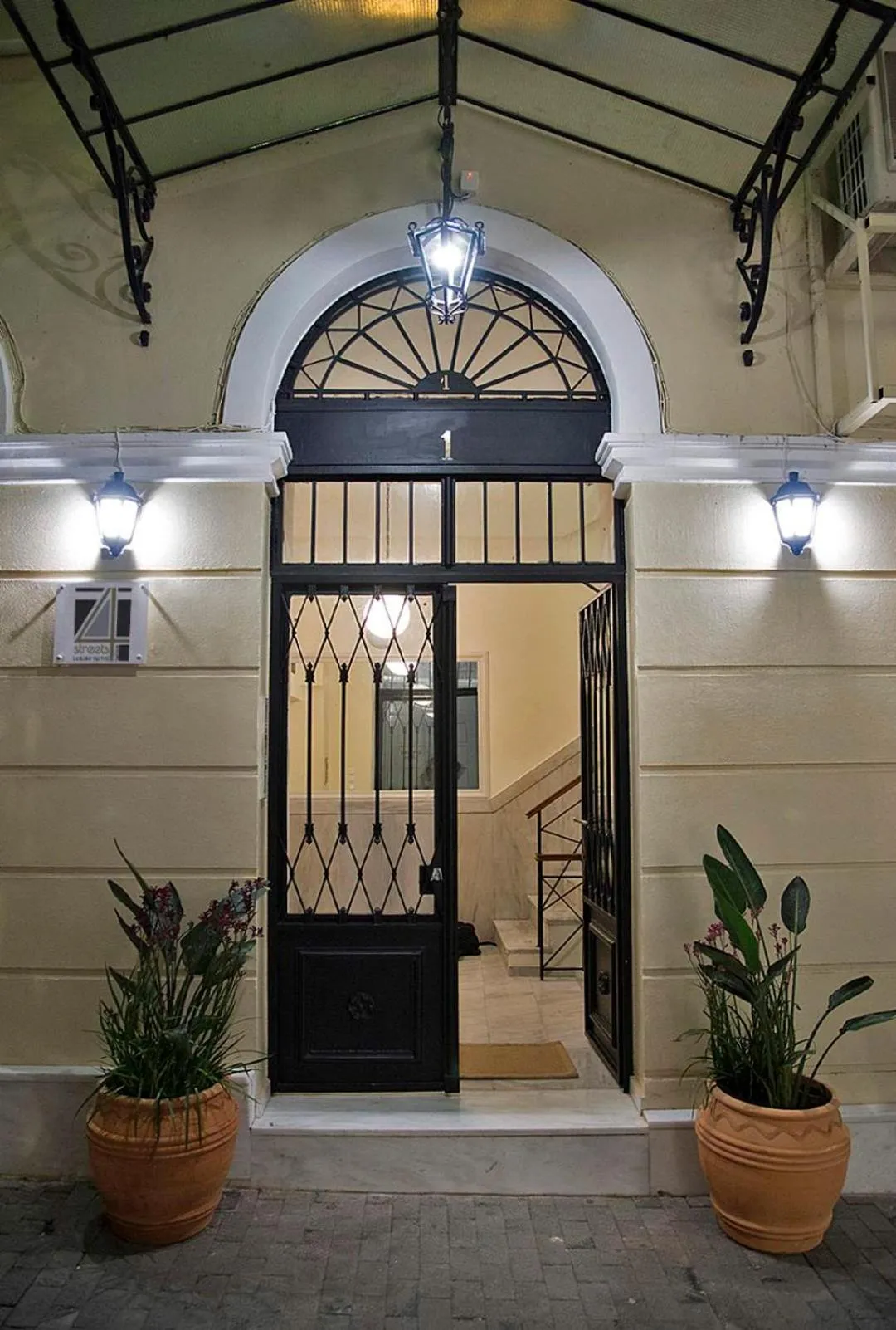 Facade/entrance in Four Streets Athens - Luxury Suites Apartments in Athens