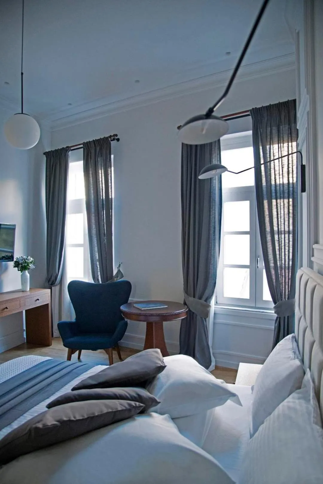 Bedroom, Bed in Four Streets Athens - Luxury Suites Apartments in Athens