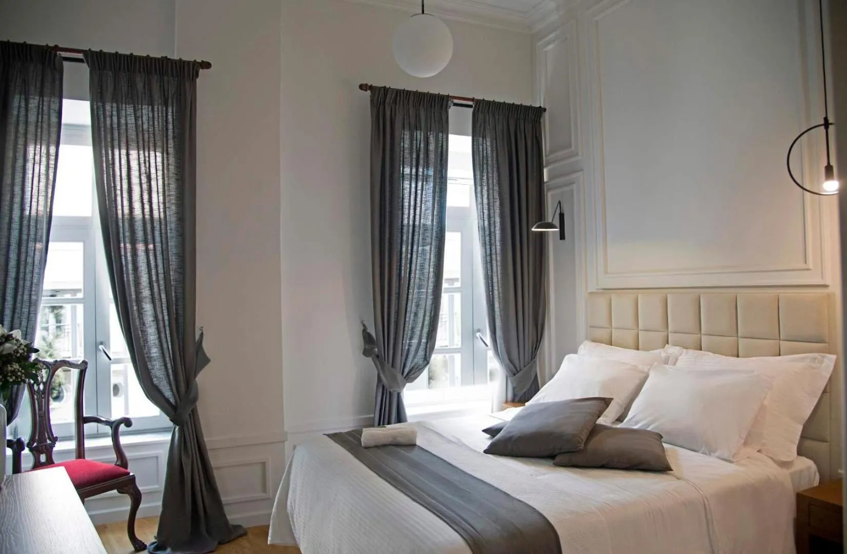 Bedroom, Bed in Four Streets Athens - Luxury Suites Apartments in Athens