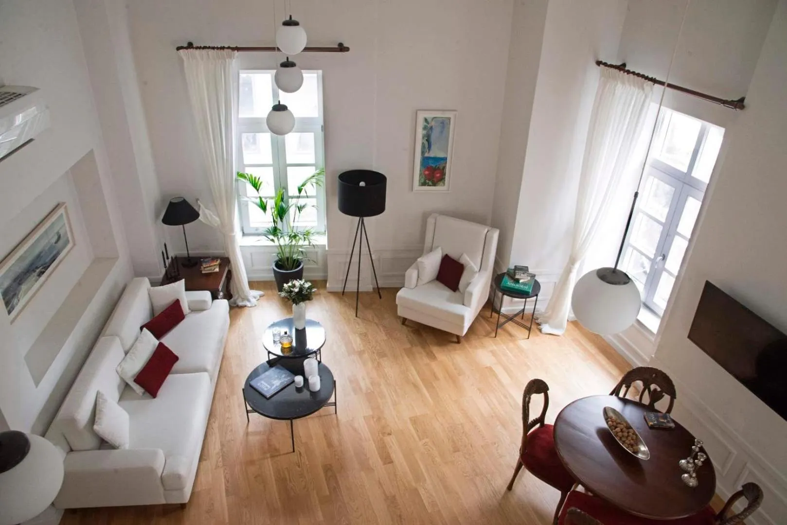 Living room in Four Streets Athens - Luxury Suites Apartments in Athens