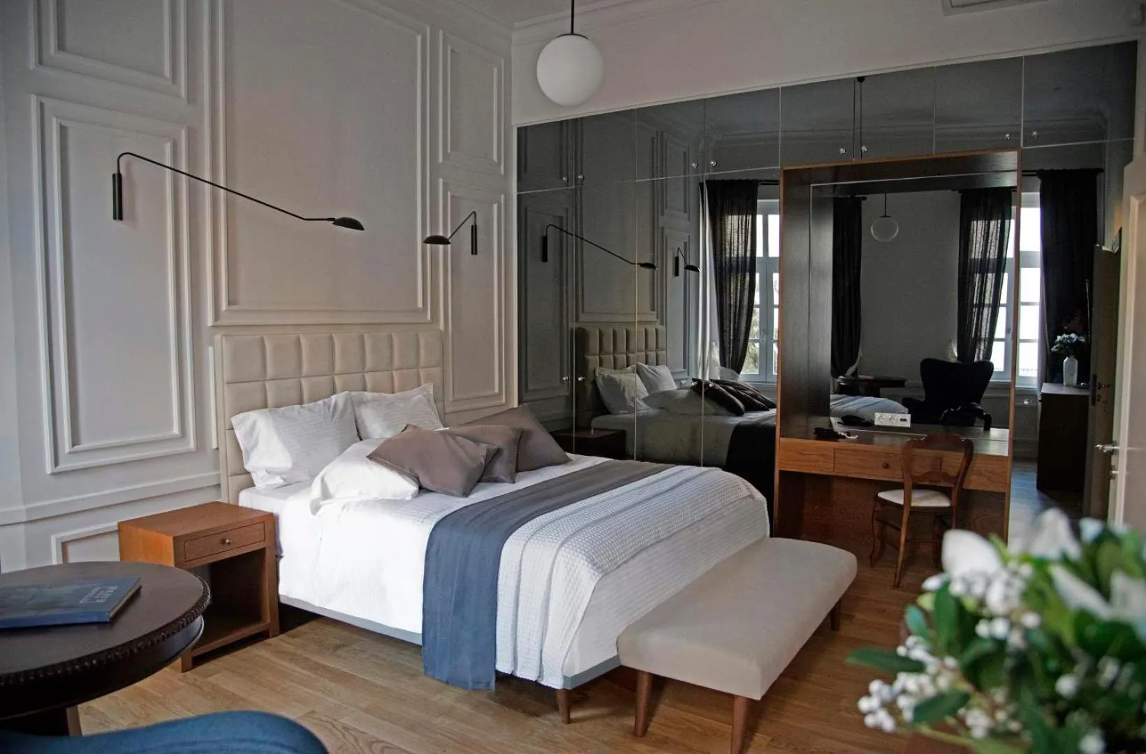 Bedroom, Bed in Four Streets Athens - Luxury Suites Apartments in Athens