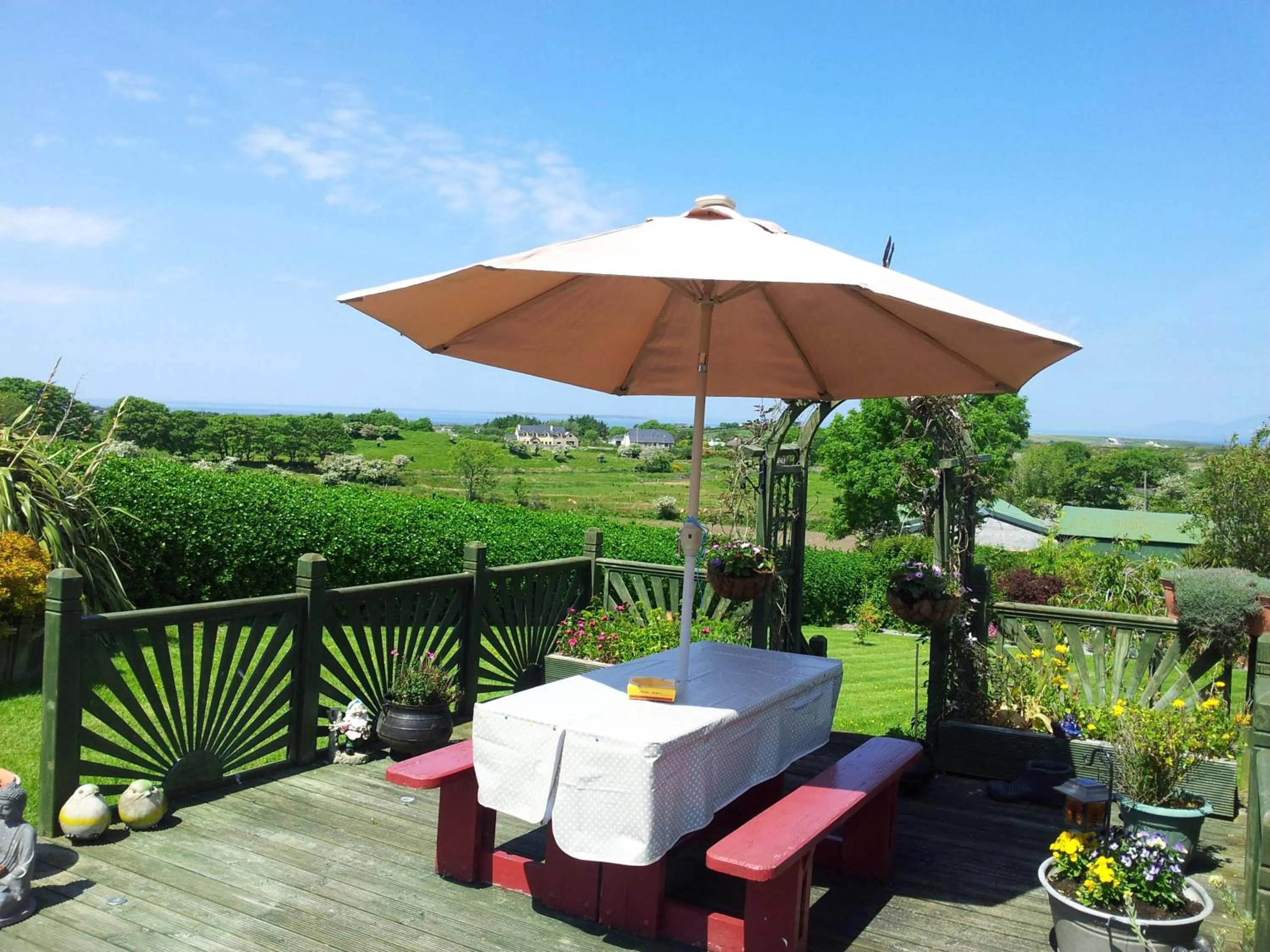 Garden in Mount Edward Lodge